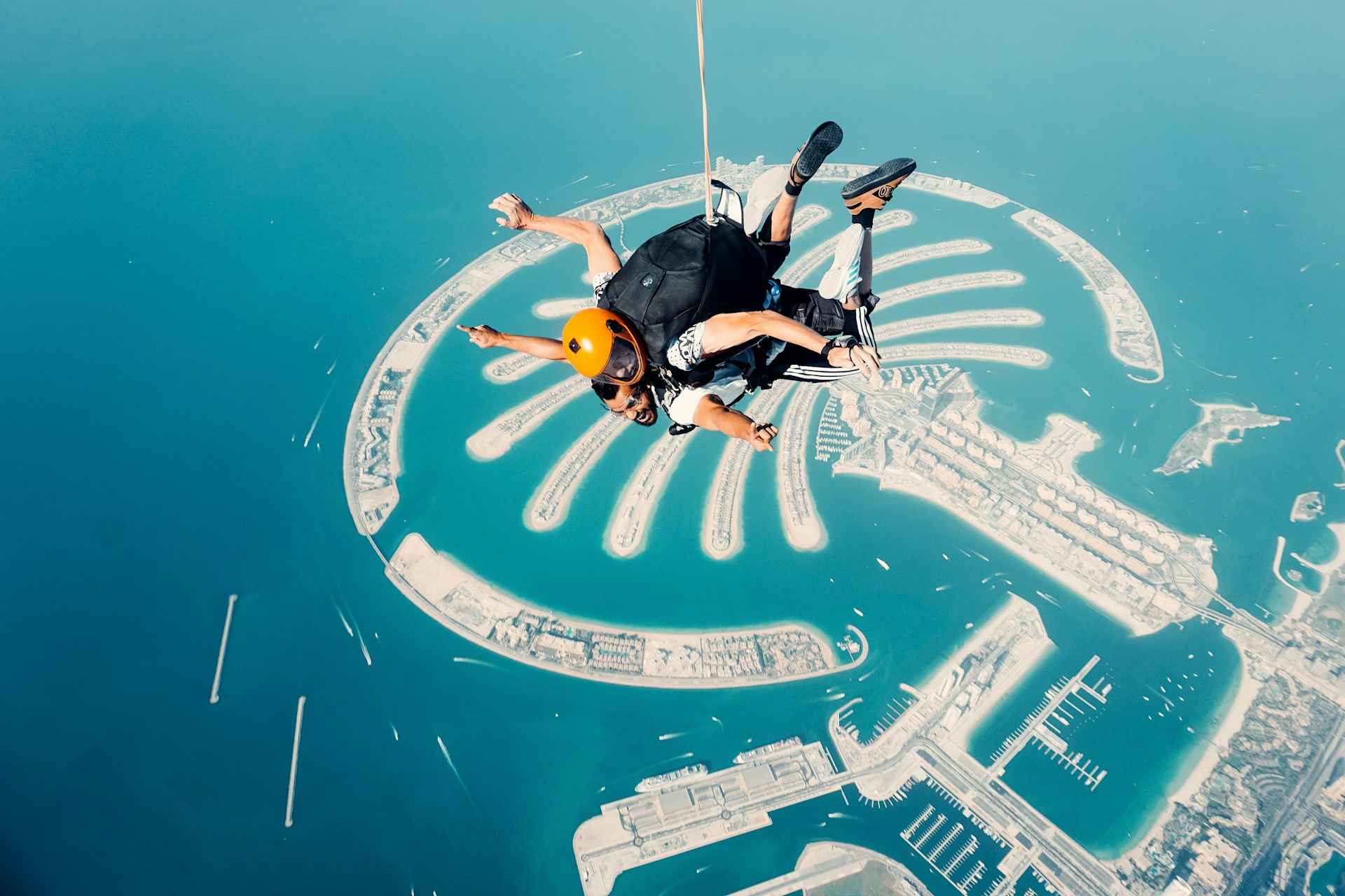 Dubai fallschirmsprungplatze