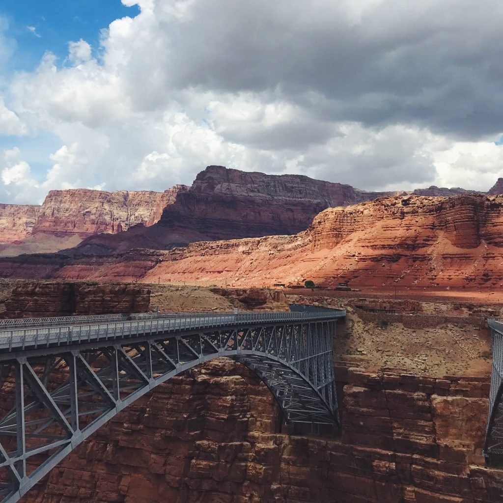 Navajo bridge in the USA