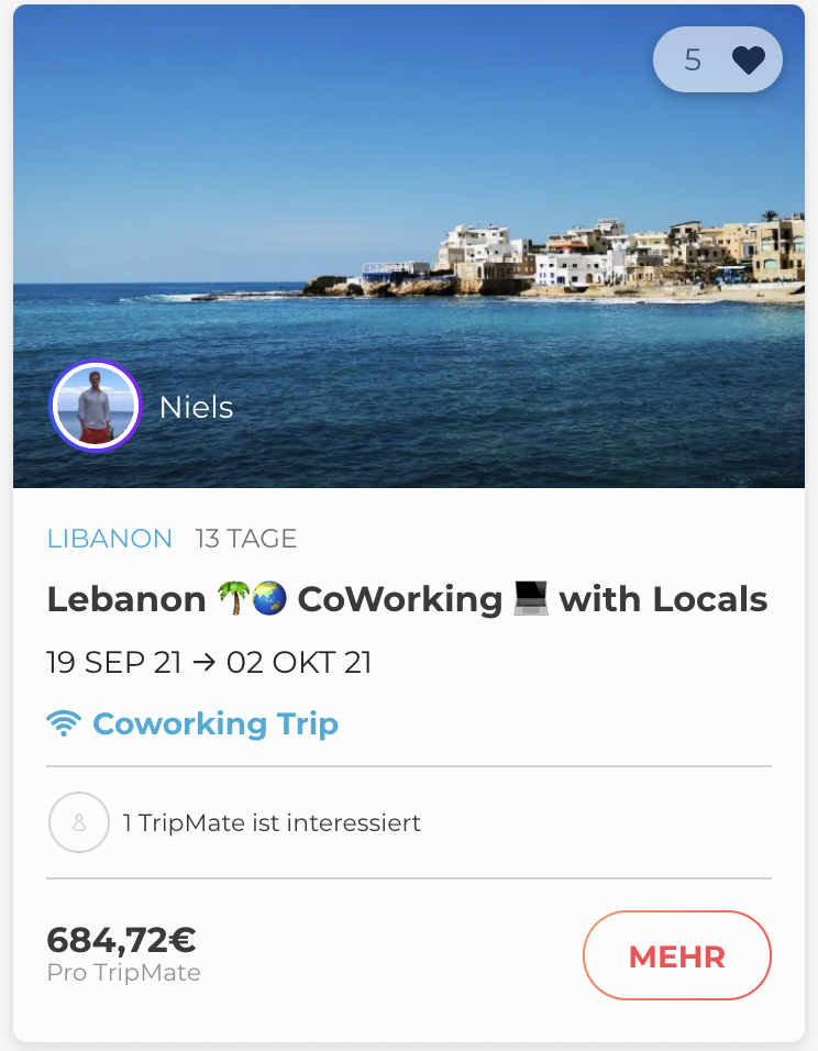 Erlebt CoWorking im Libanon mit Locals. 