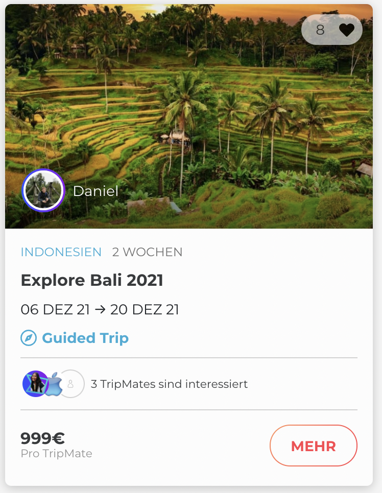 Begleitet TripLeader Daniel auf einer Entdeckungstour durch Bali.