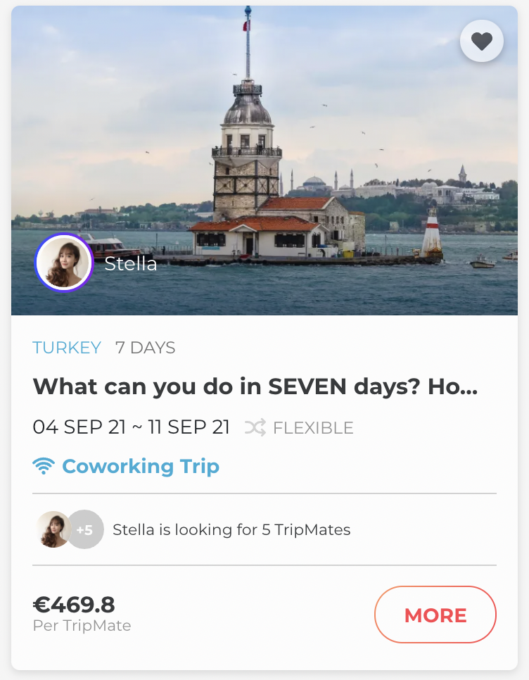 Join TripLeader Stella on a CoWorking Trip in Turkey.