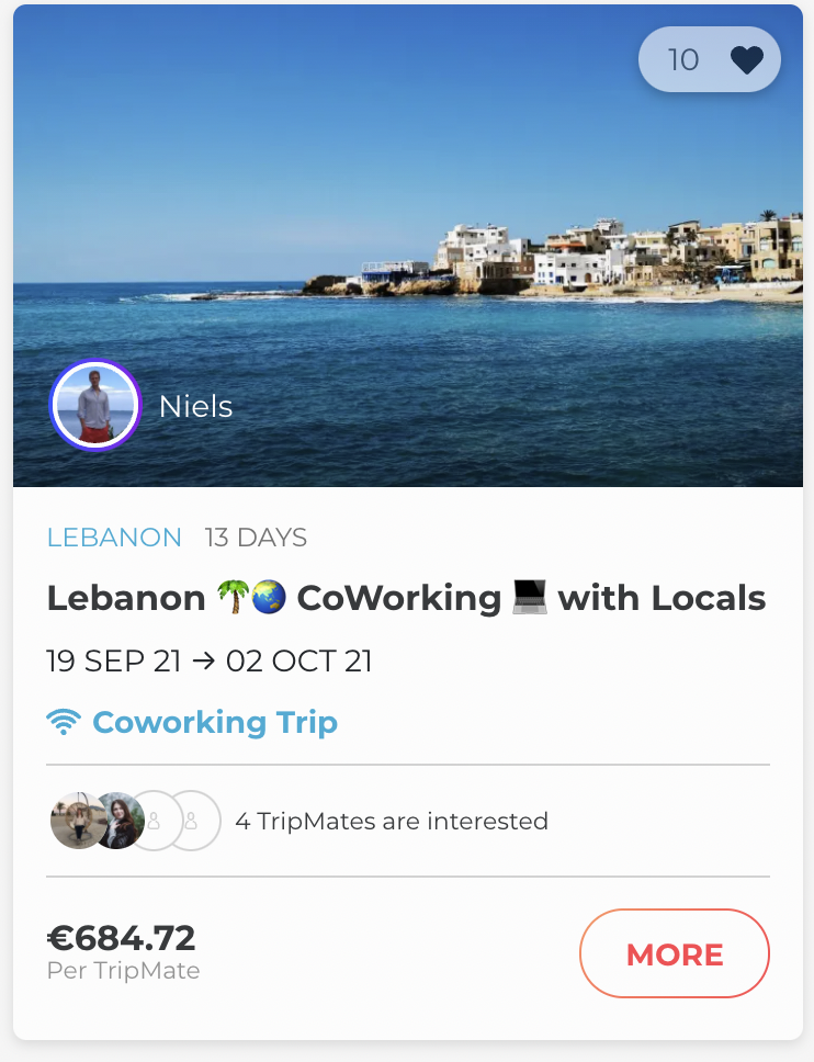 Join TripLeader Niels on a CoWorking adventure in Lebanon. 