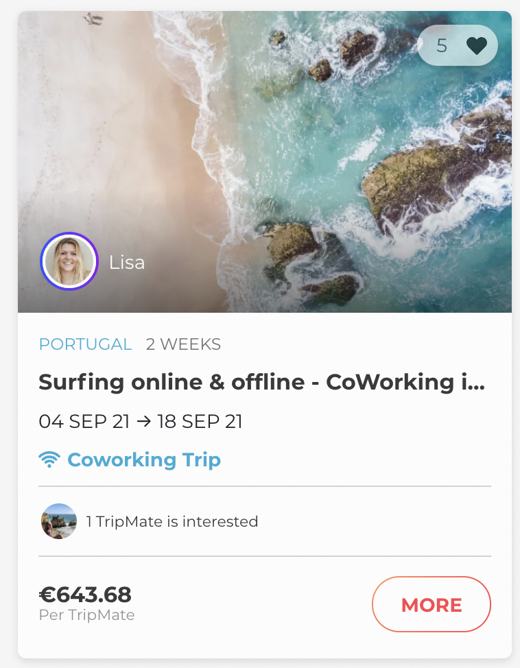 Join TripLeader Lisa on her CoWorking trip to Portugal.