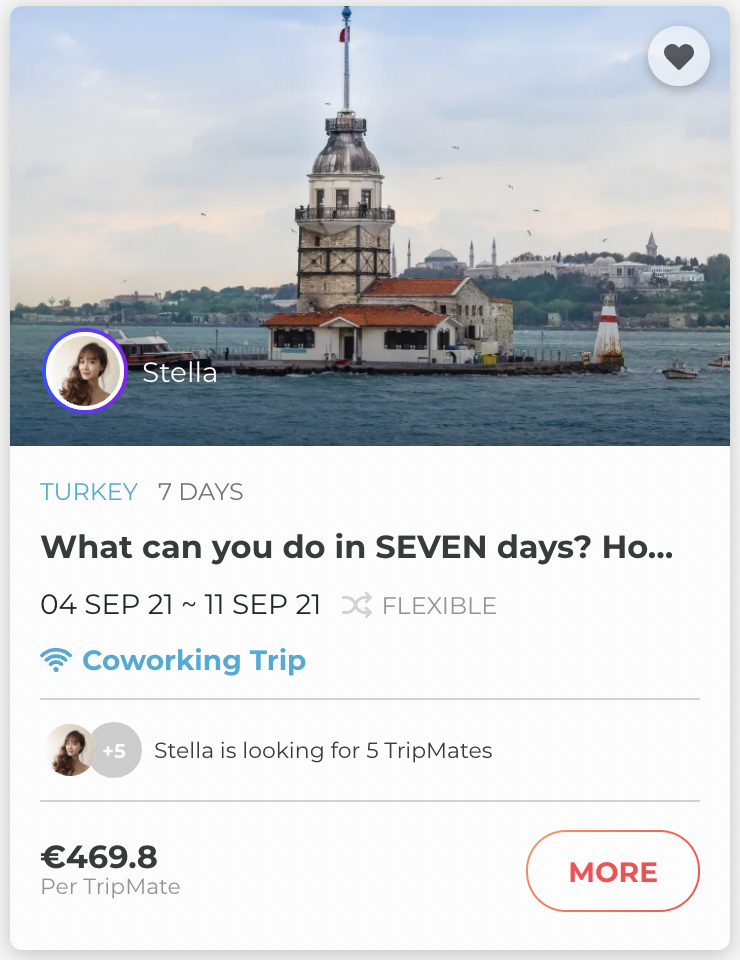 Begleitet TripLeader Stella auf ihrem CoWorking Trip in die Türkei.