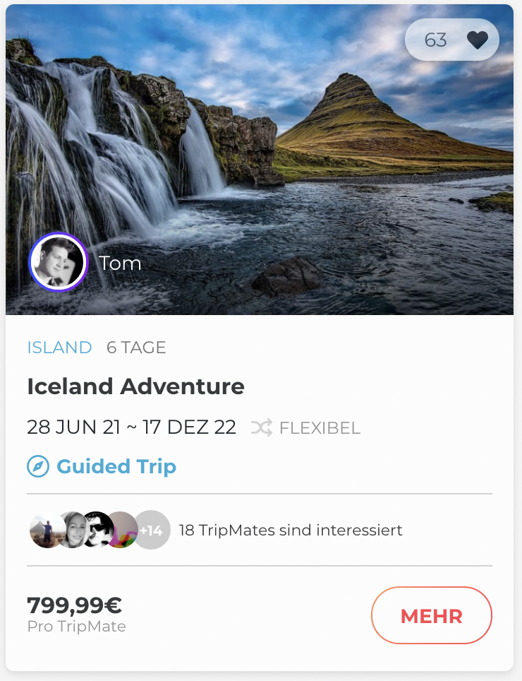 Begleitet Tom nach Island.