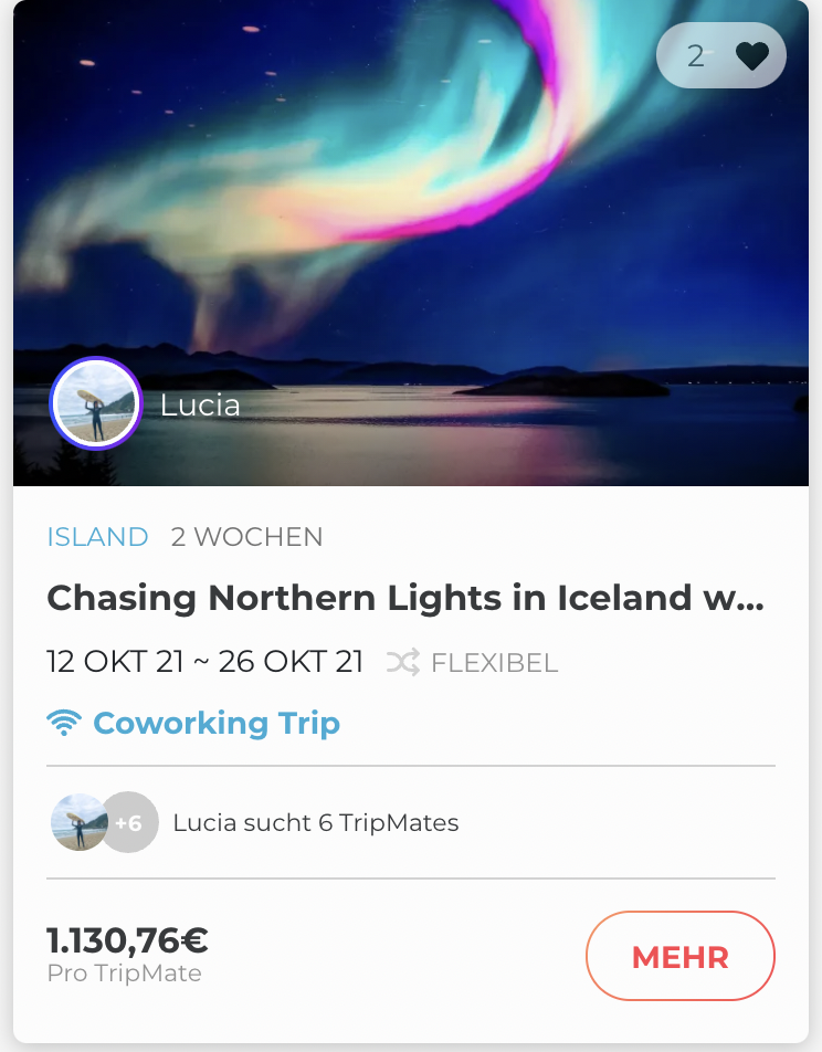 Begleitet TripLeader Lucia auf einem CoWorking Trip nach Island.
