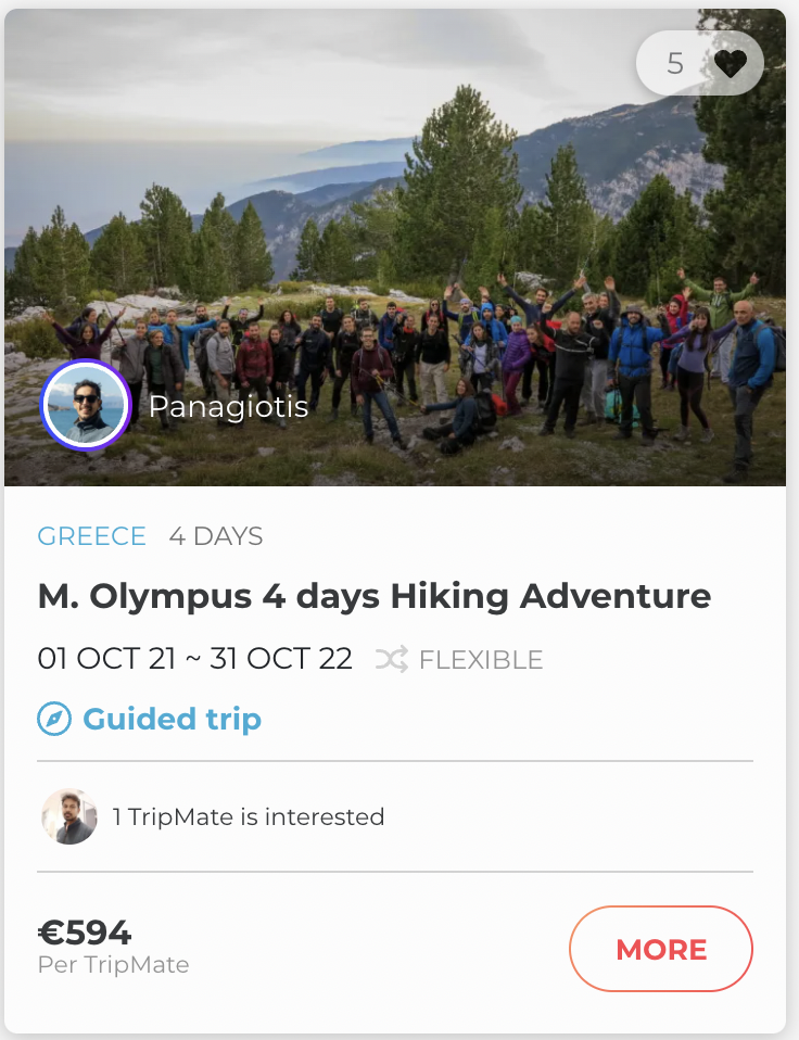 Join local TripLeader Panagiotis on a trip to Mt. Olympus!
