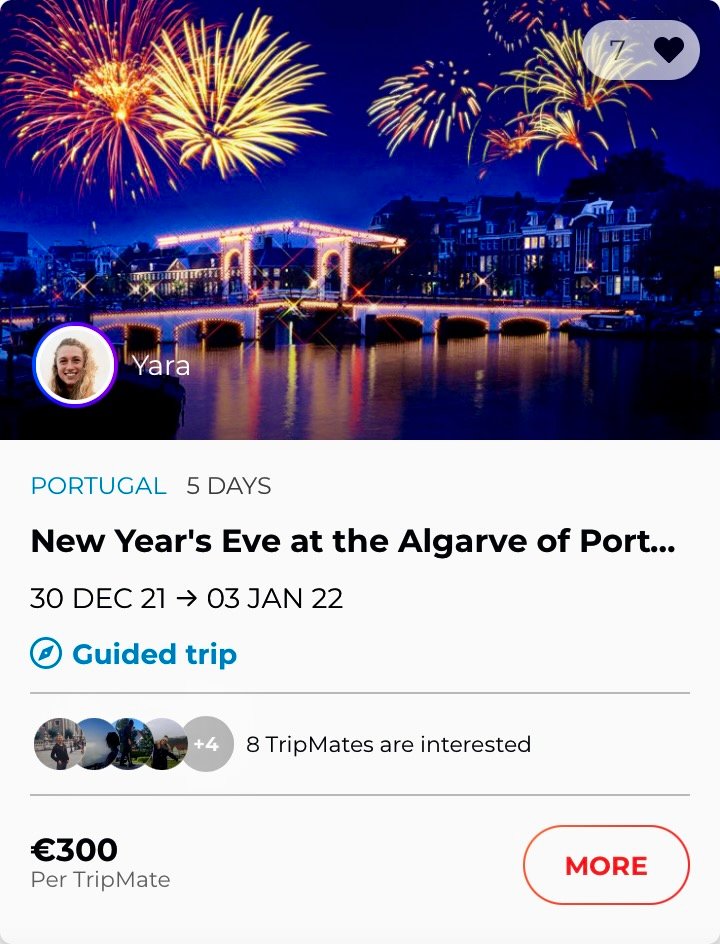 Surfing and New Year's Eve party with Yara on the Algarve
