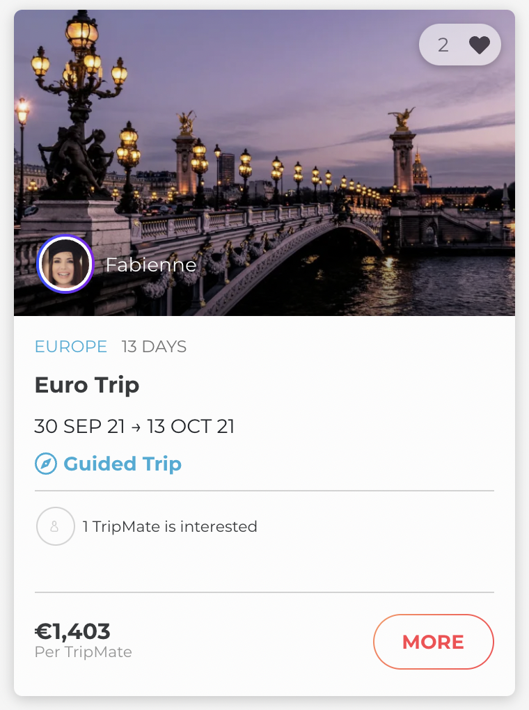 Euro-Trip with Fabienne