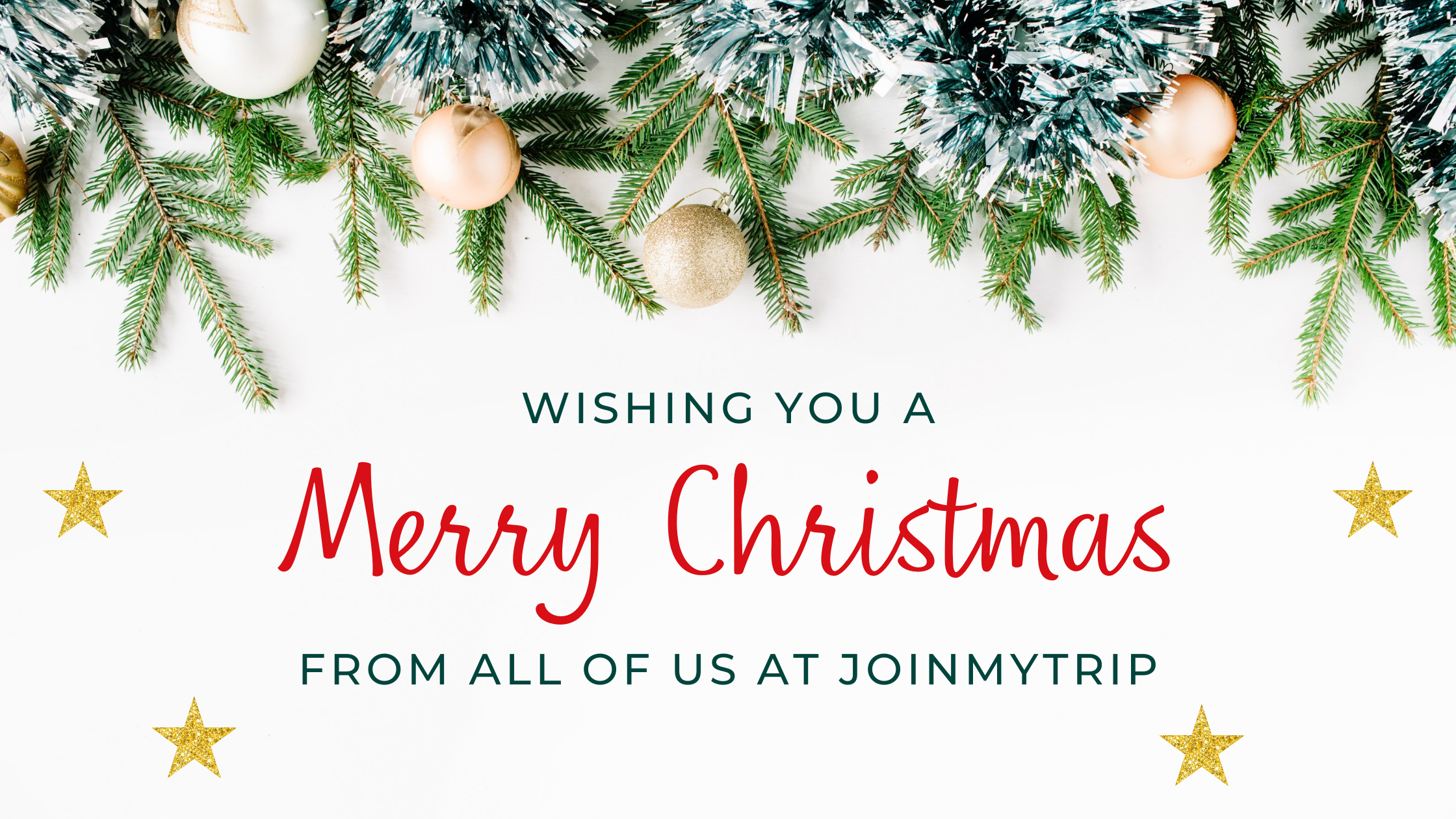 Happy Christmas from JoinMyTrip