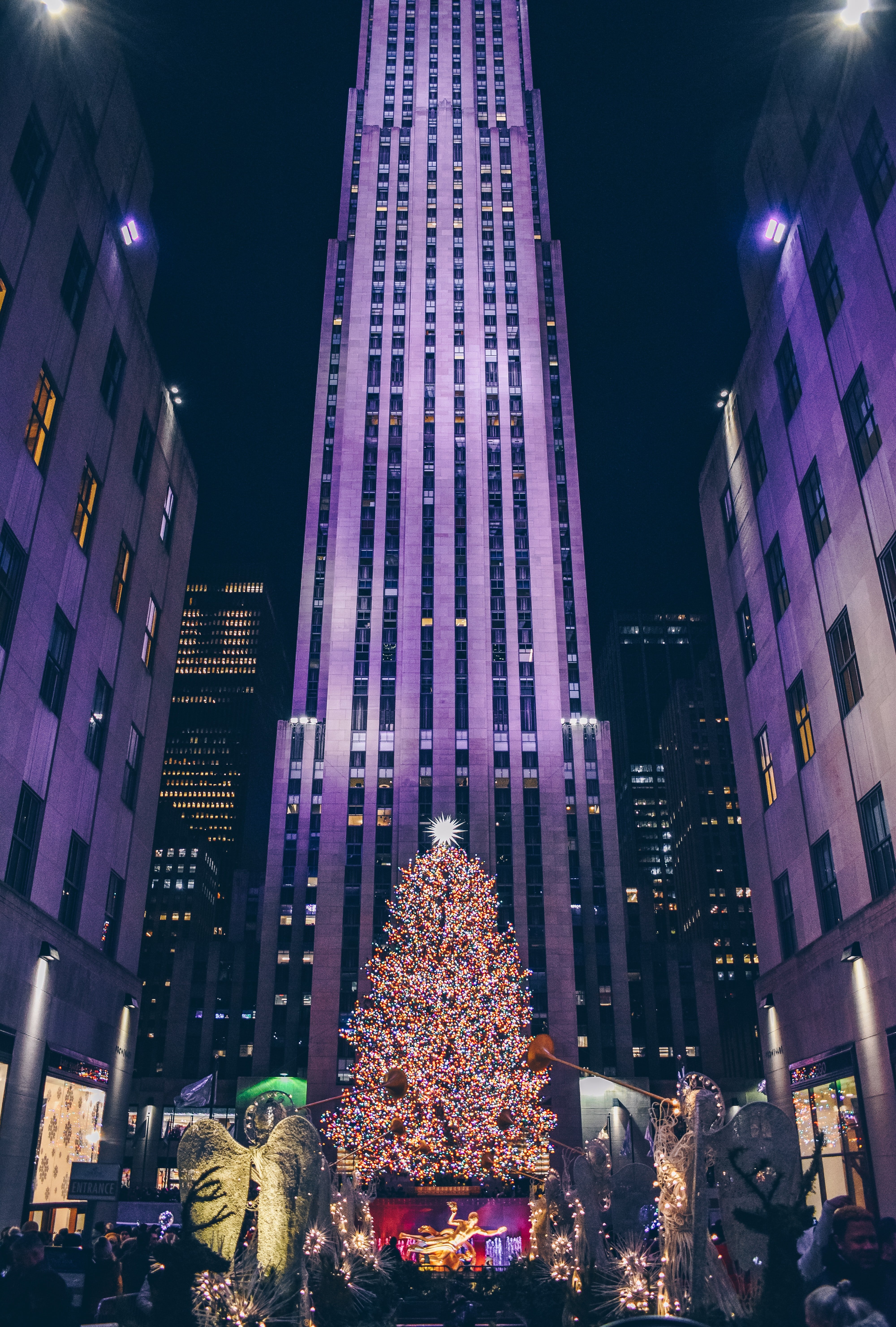 Christmas in New York is very special.
