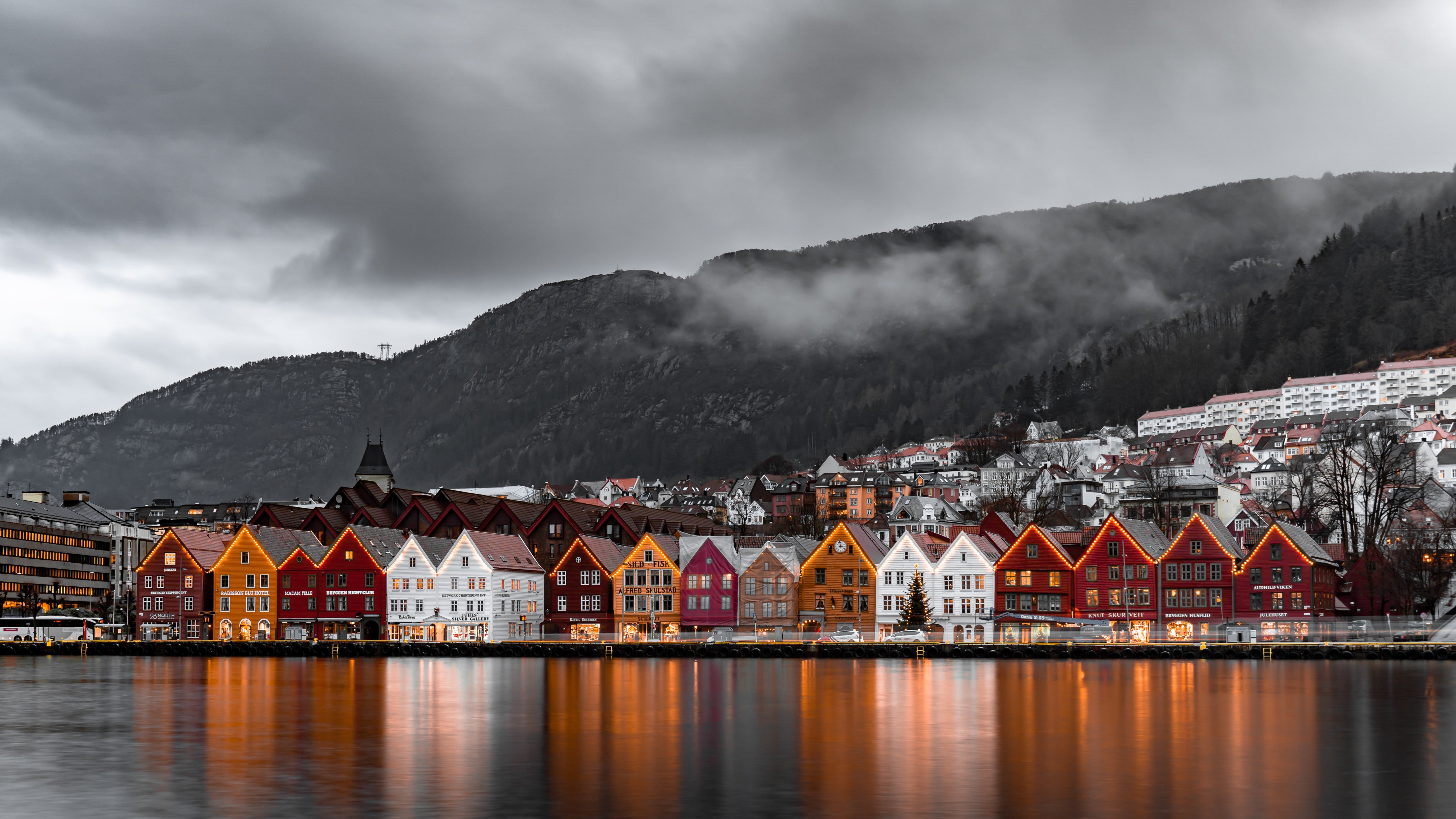 Norwegen ist im Winter besonders schön.
