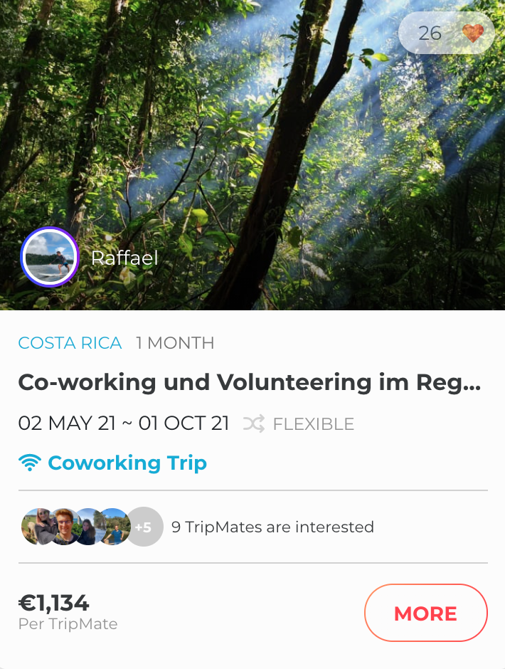 Coworking and volunteering in Costa Rica