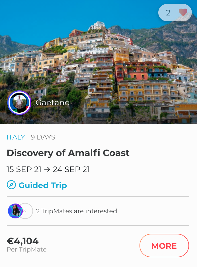 Discover the Amalfi Coast in Italy.