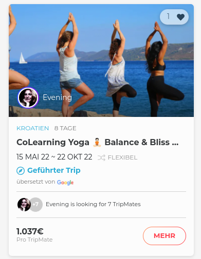 Kroatien ist der perfekte Ort für Yoga