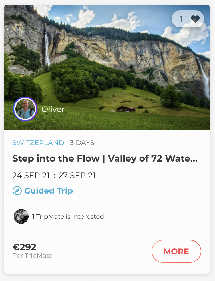 TripLeader Oliver in Switzerland 