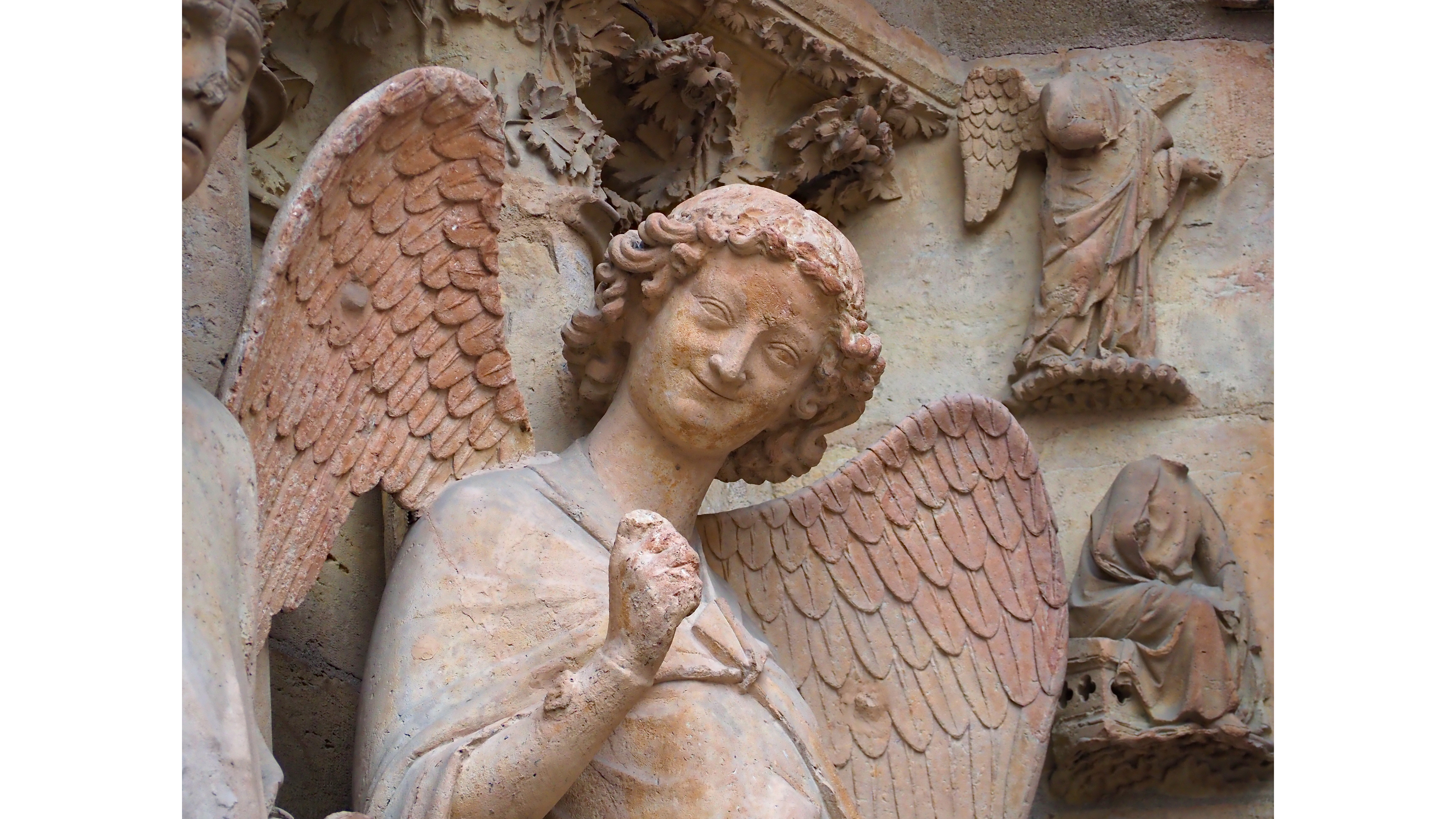smiling Angel at Reims Cathedral