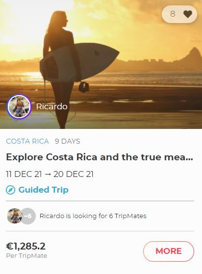 Reist nach Costa Rica