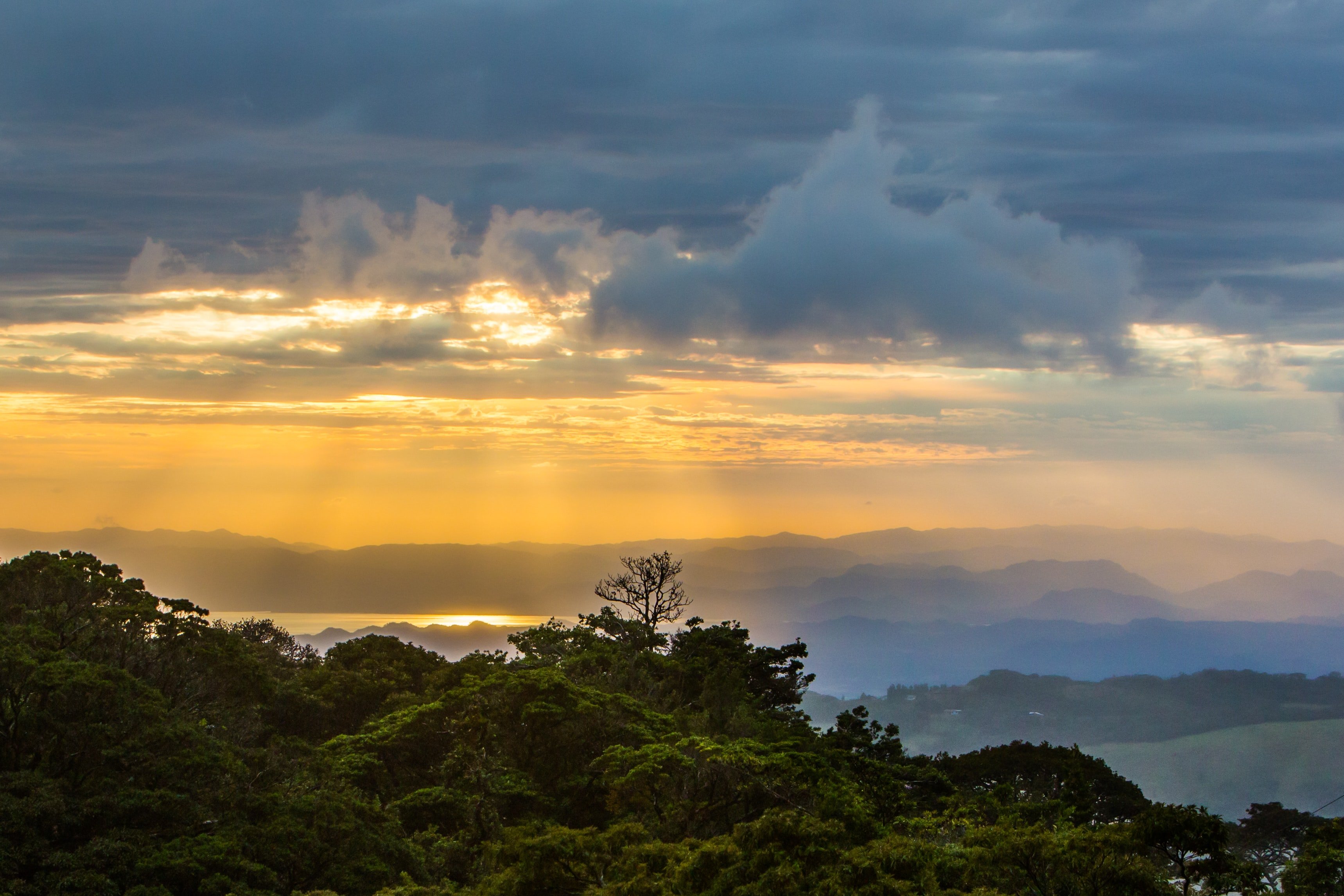 Monteverde Sonnenuntergang