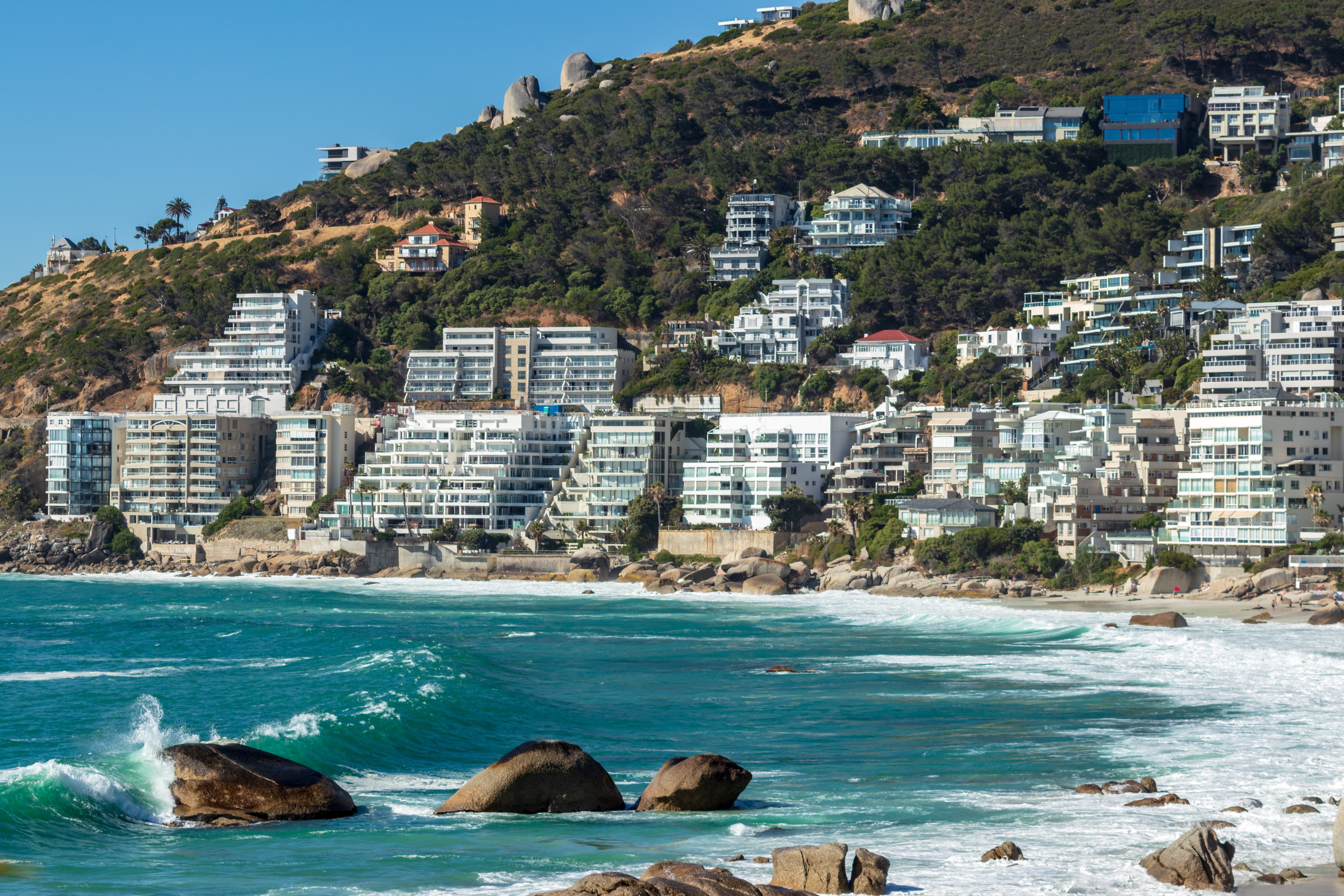 Clifton beach in Cape Town.