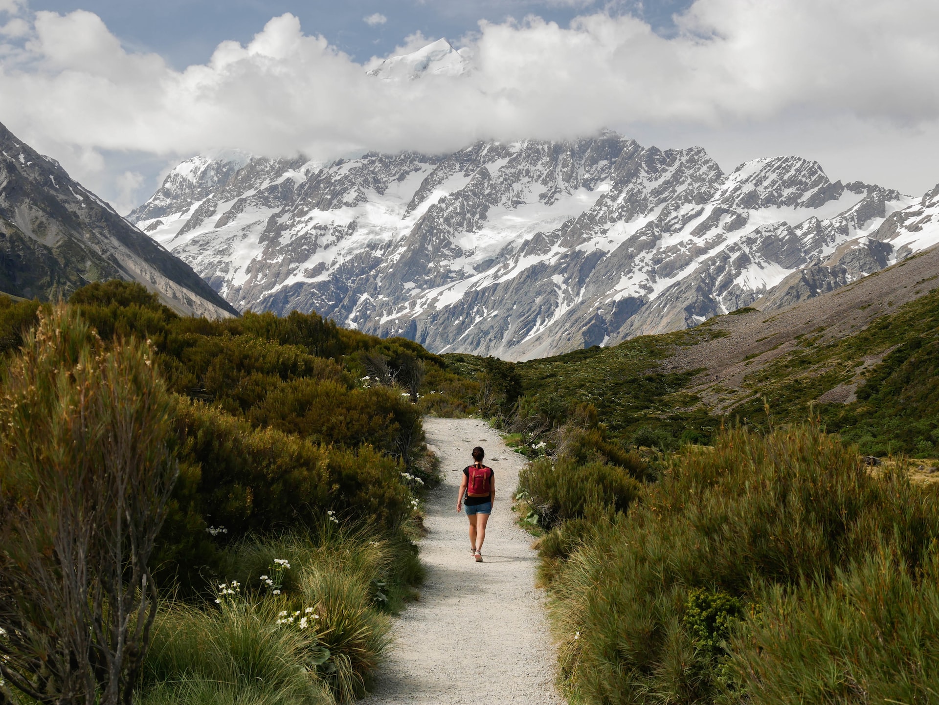 Breathtaking nature in one of New Zealand's treasured destinations, Mount Cook
