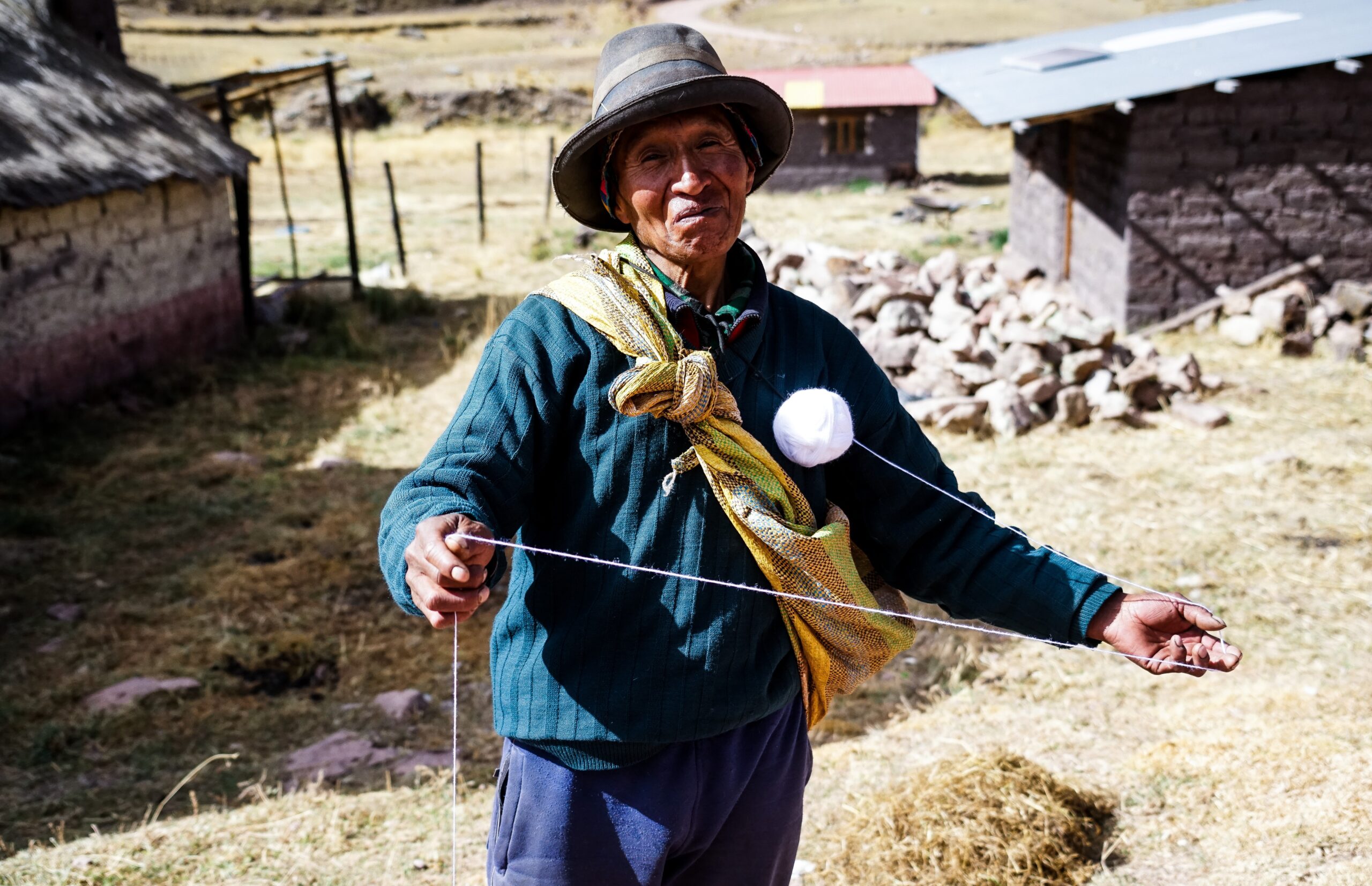 Contribute to local economy by buying from local sellers on your south america travel trip