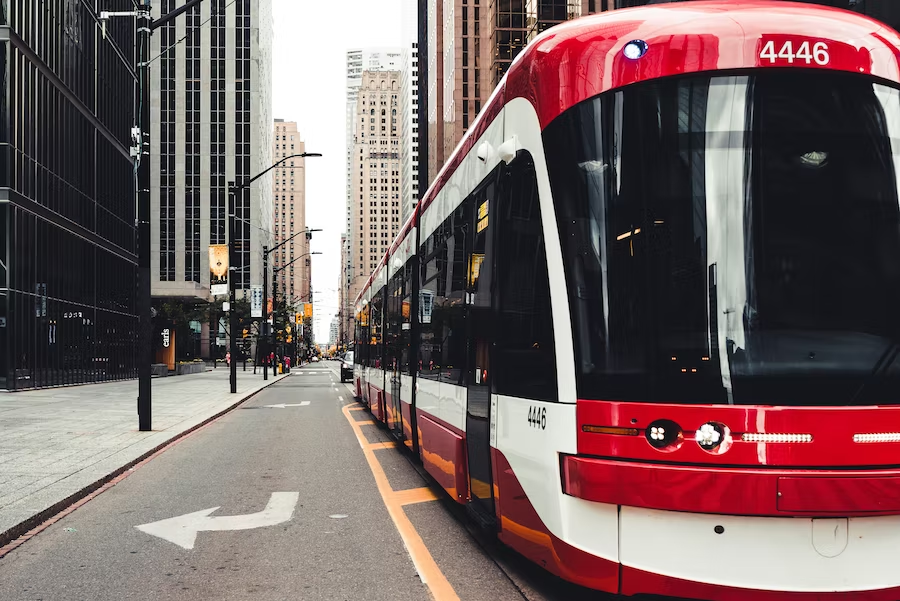 Train in Canada