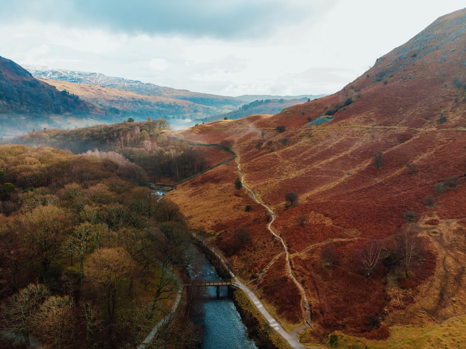 Lake District during fall