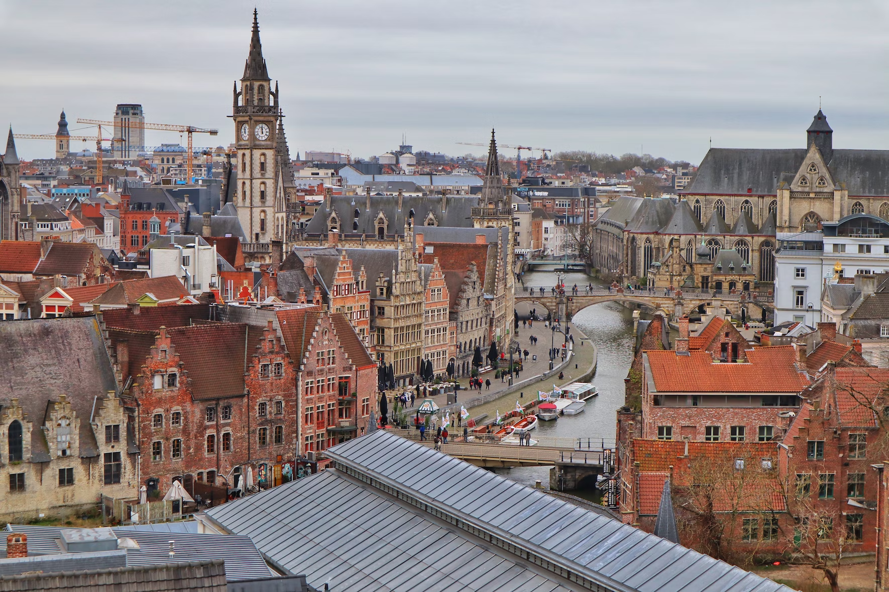 Ghent is one of the cities in Western Europe