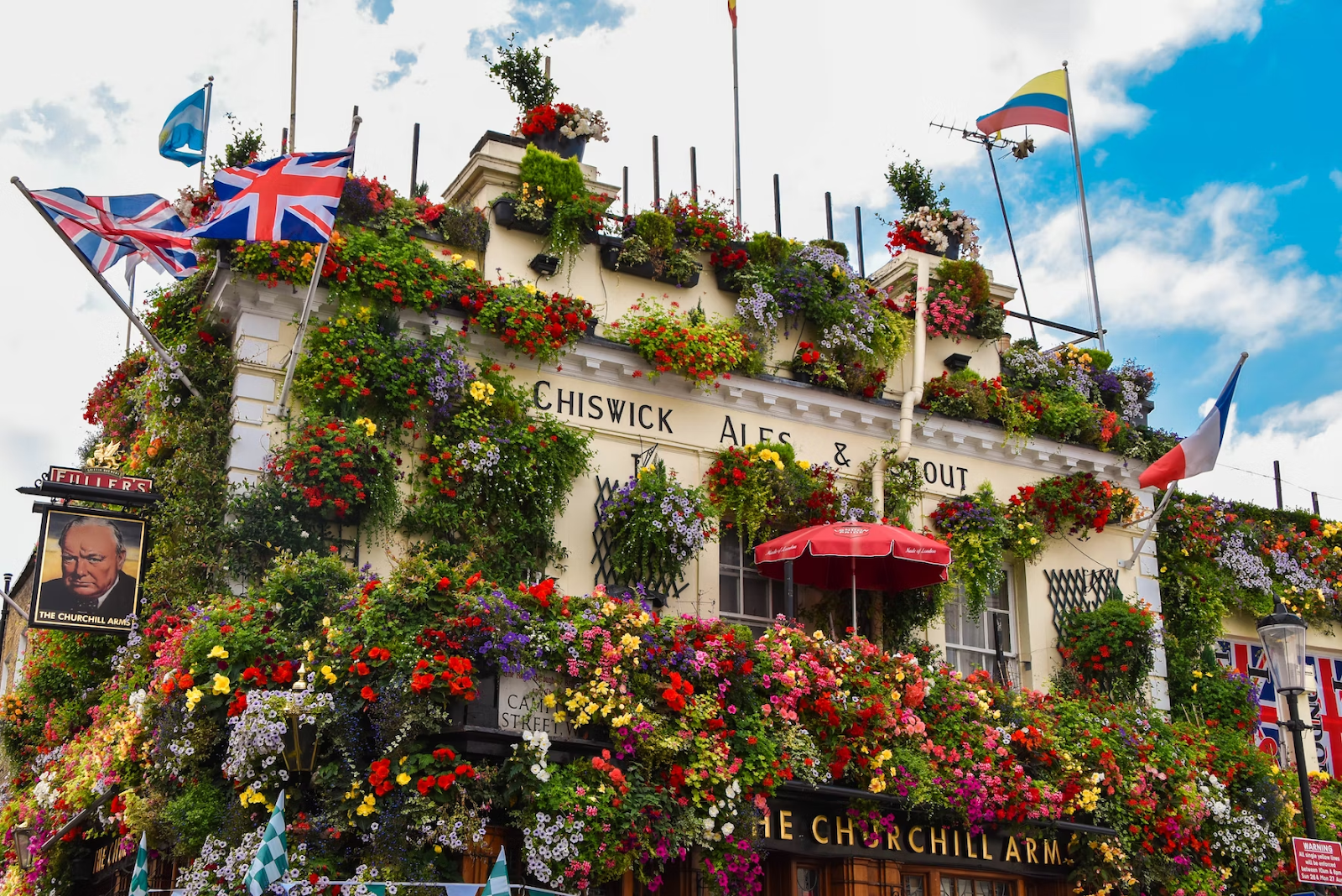 The Churchill Arms hidden gems in london