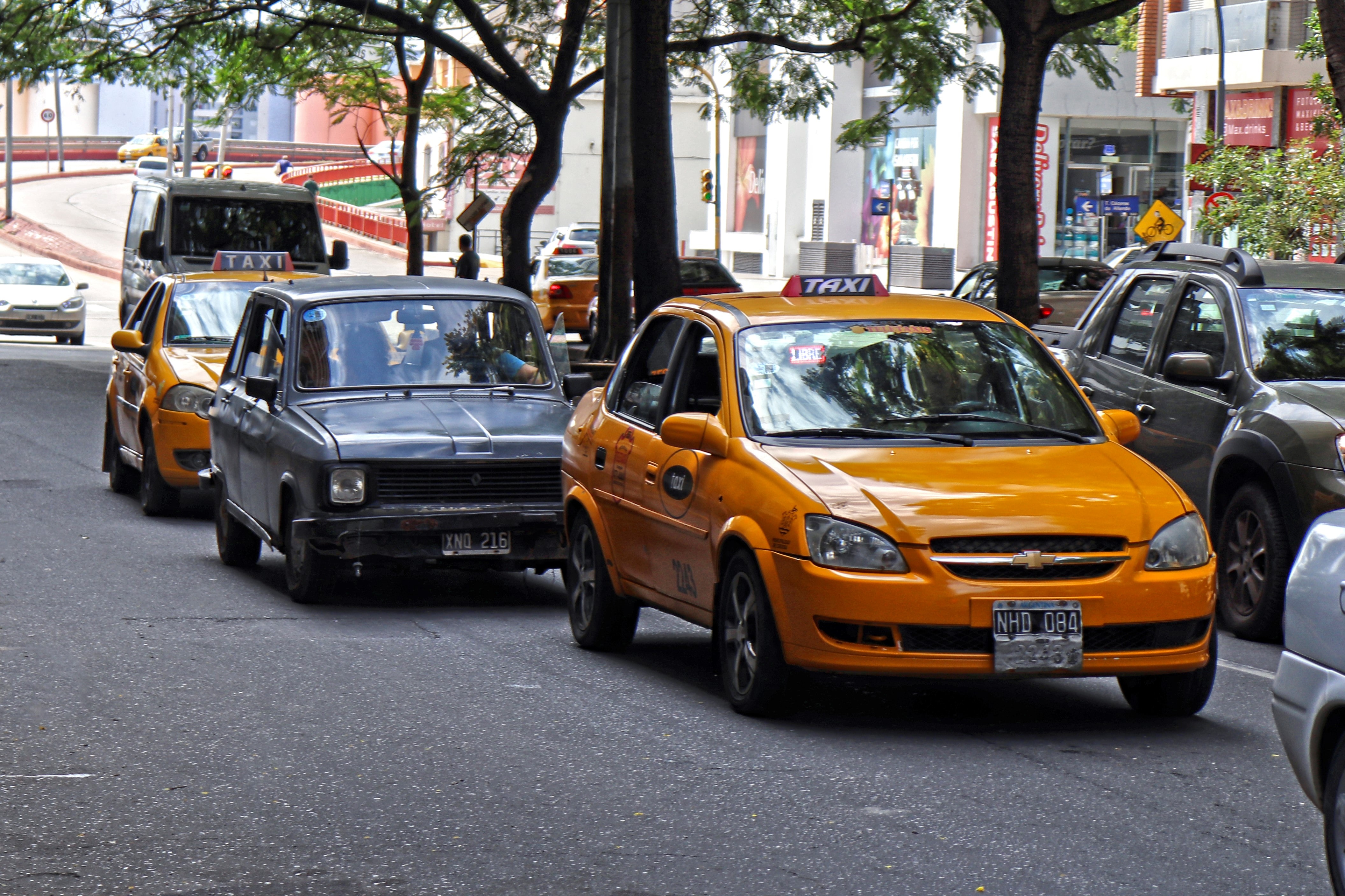 Avoid unlicensed taxis while traveling through south america