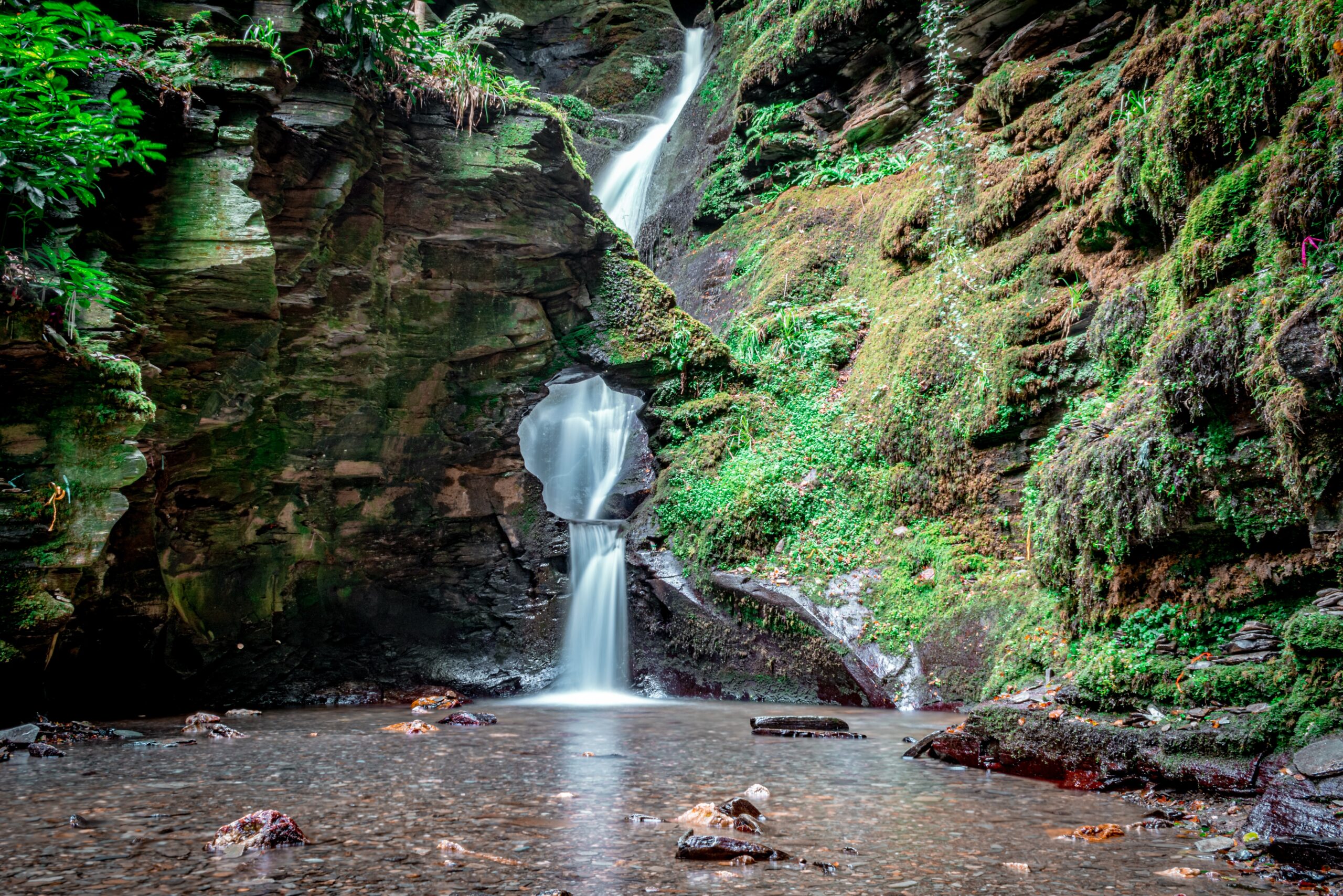 One of the most enchanting hidden gems in the UK - St Nectan's Glen.