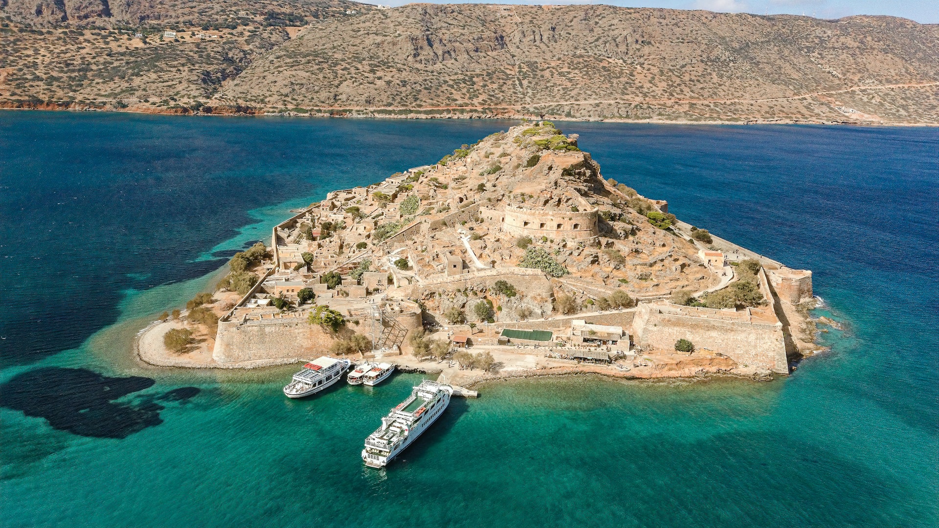 One of the historical hidden gems in Crete : Spinalonga Island
