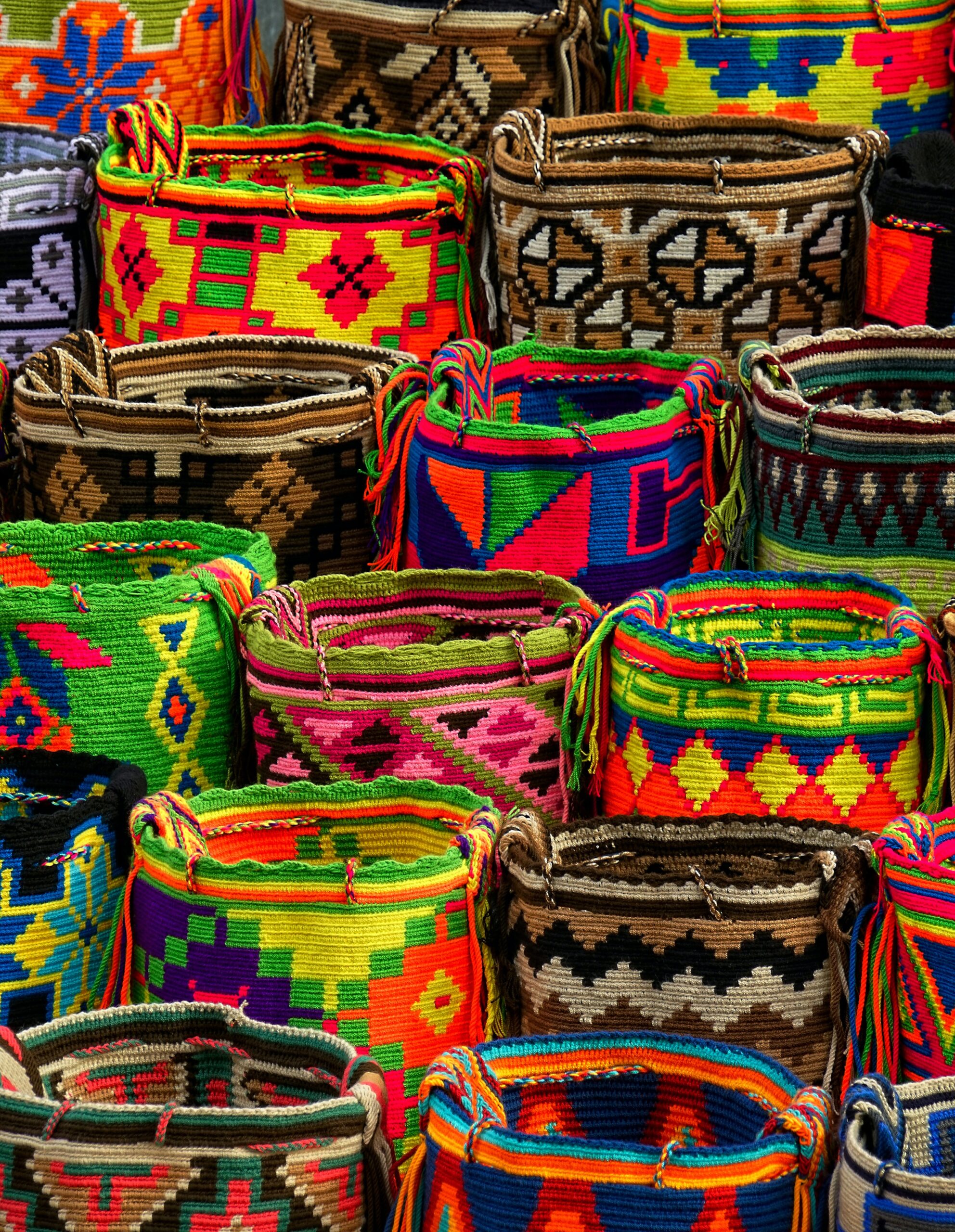 Purchase local handicrafts as souvenirs from South American artisans when traveling to South America