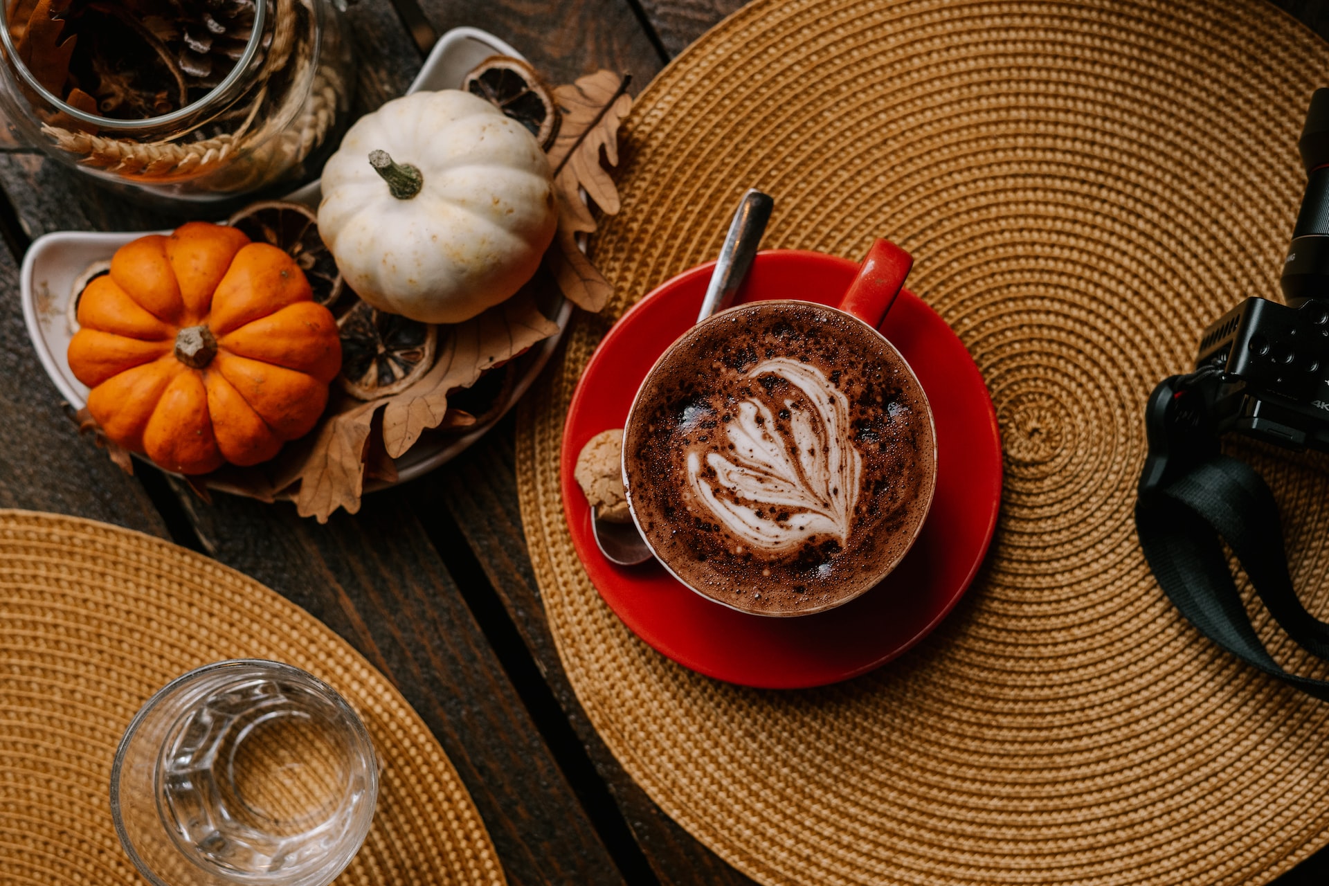 Delicious pumpkin lattes in New York making it one of the best fall food destinations!
