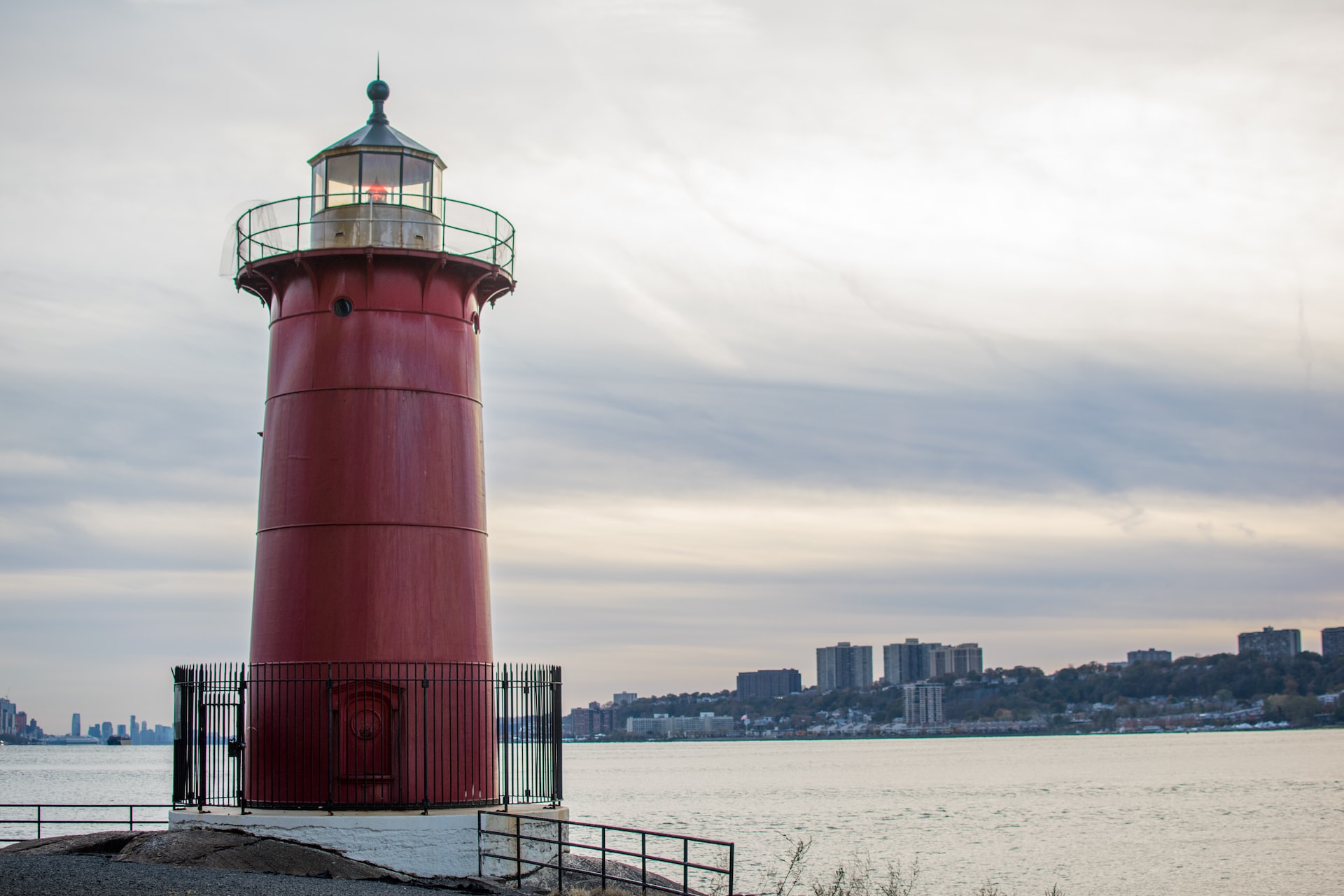 Little Red Lighthouse under the George W. Bridge is one of New York's hidden gems
