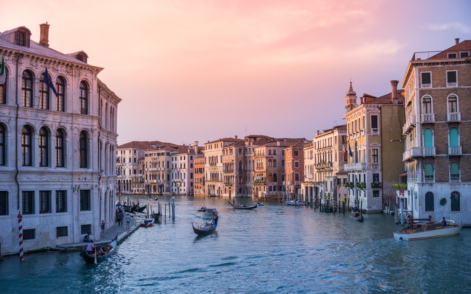 The romantic canal of Venice, one of the best cities in Italy

