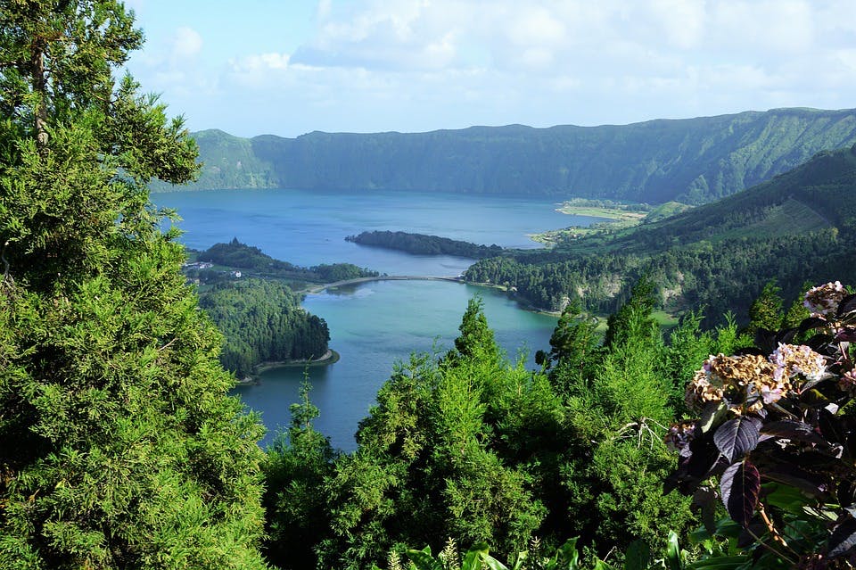 best snorkel spots in Europe - shot of the Azores 