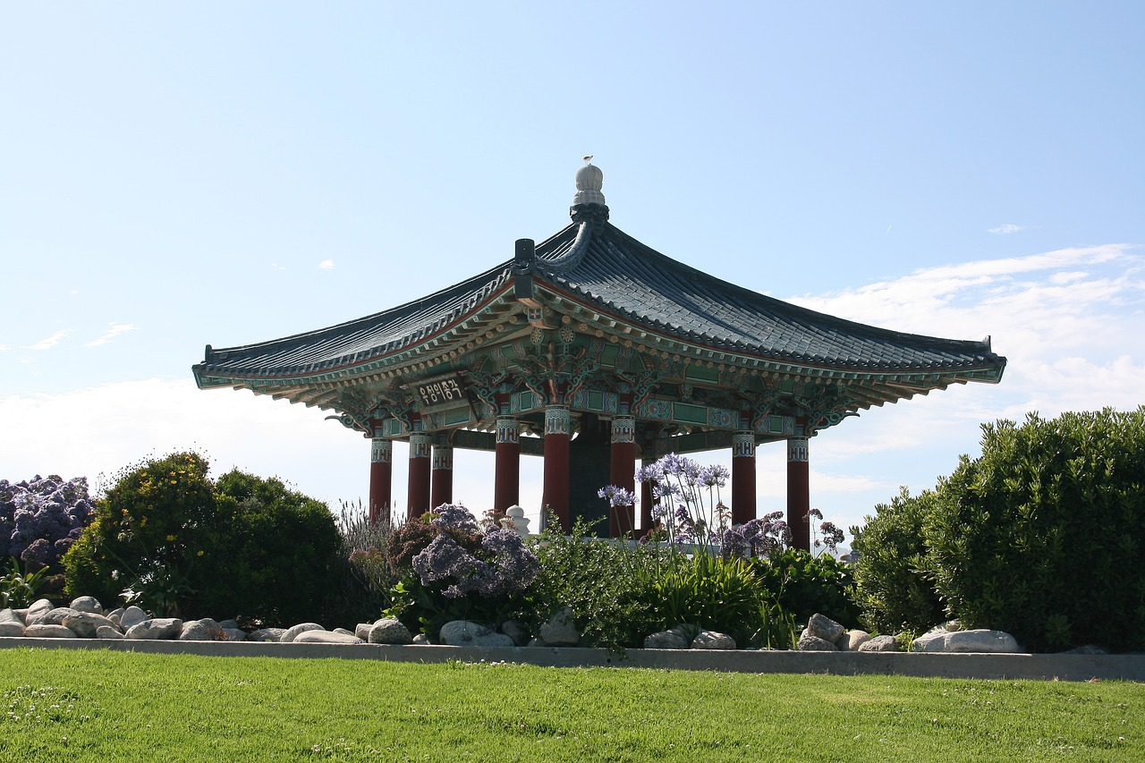 The Korean Bell of Friendship hidden gems in los angeles