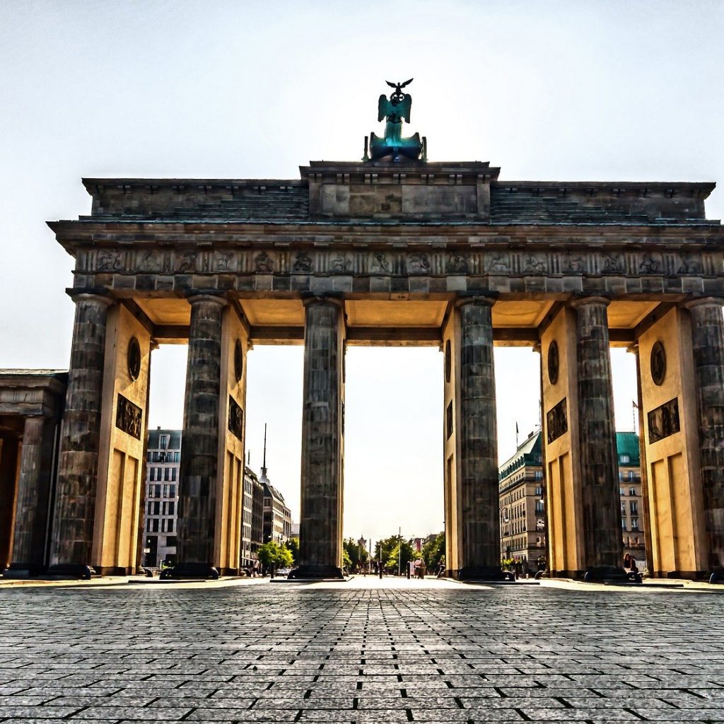 Historic places in Germany, the Brandenburg Gate is one of them.