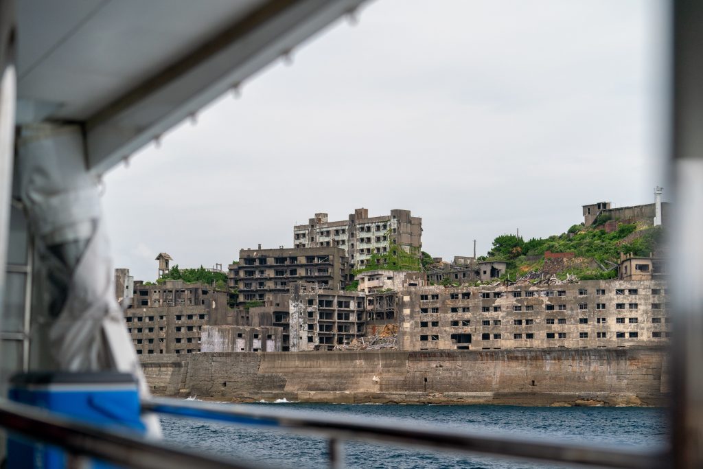 Hashima Island in Japan is one of the world's scariest ghost towns.