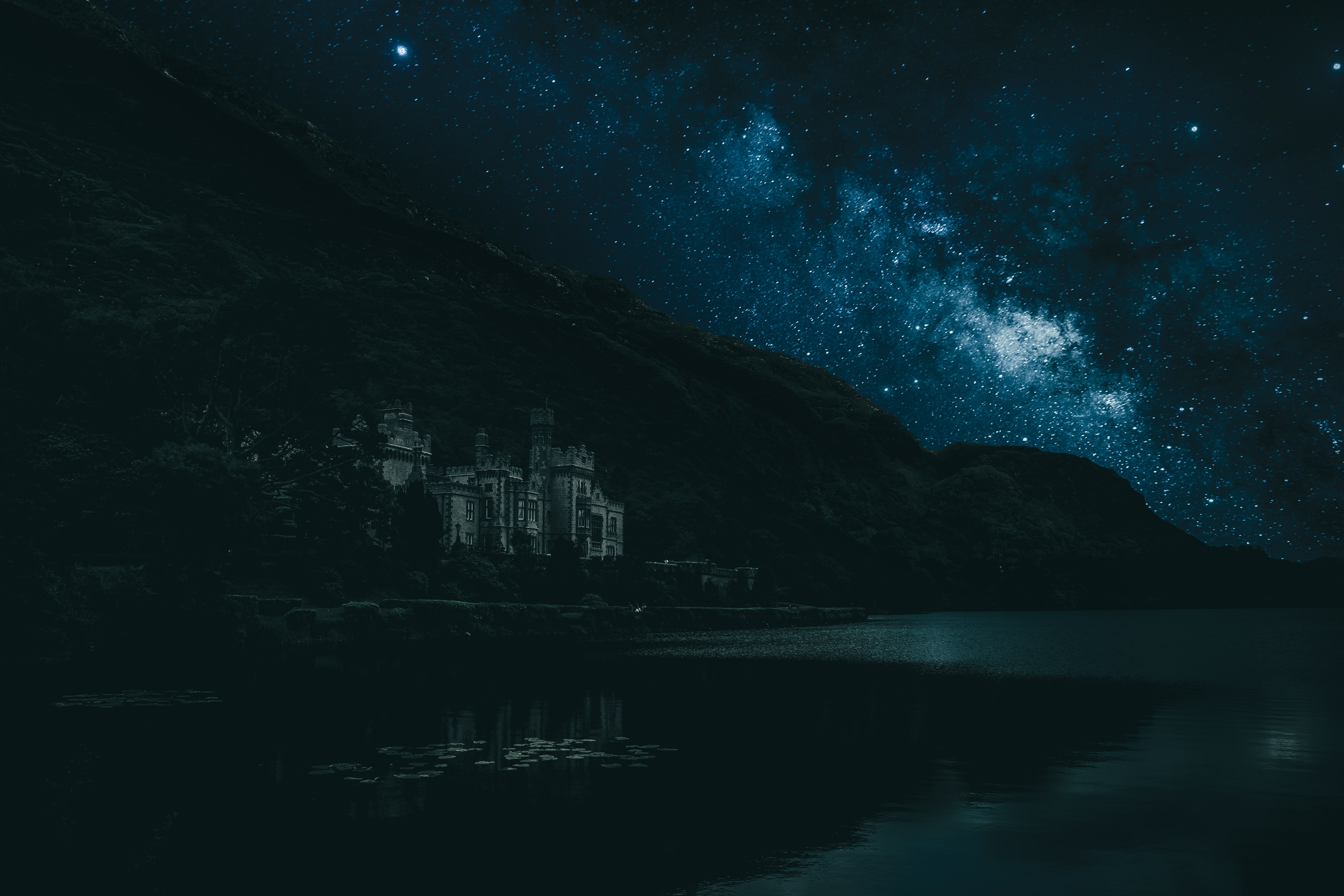 Connemara with a sky full of stars. 