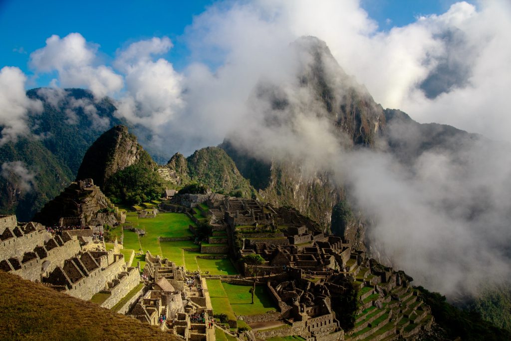 Machu Pichu in Peru one of the World's scariest ghost towns