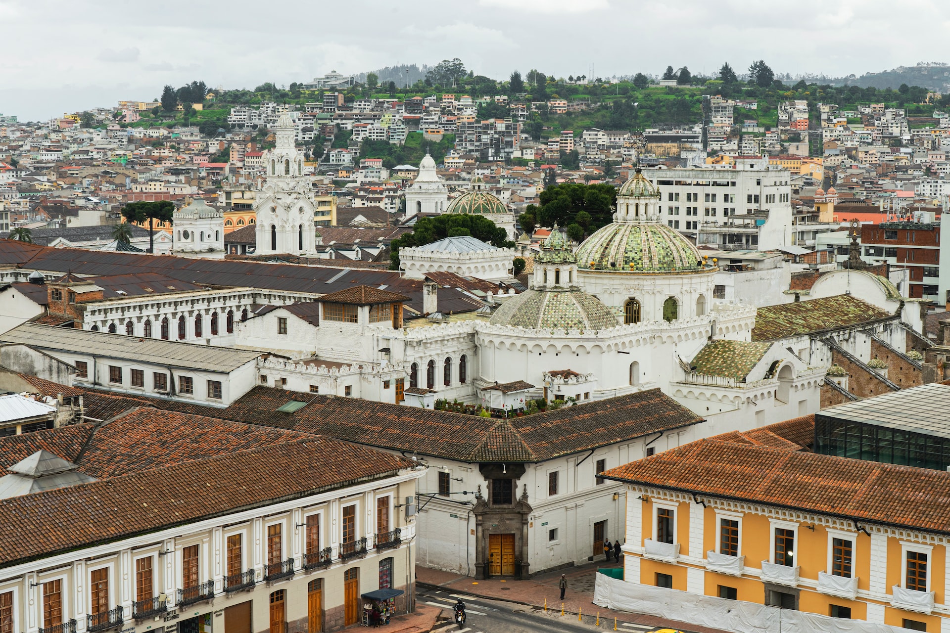 Quito is a unique and beautiful city in South America
