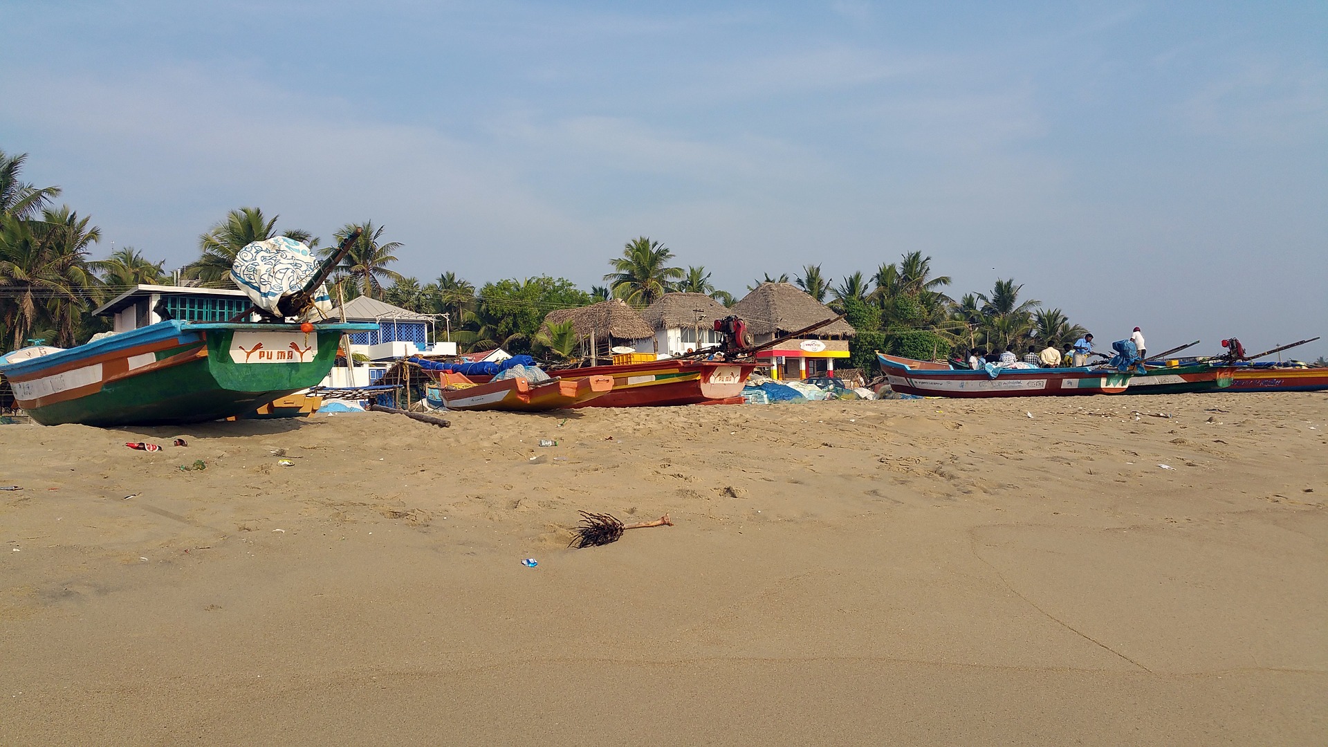 beaches in pondicherry