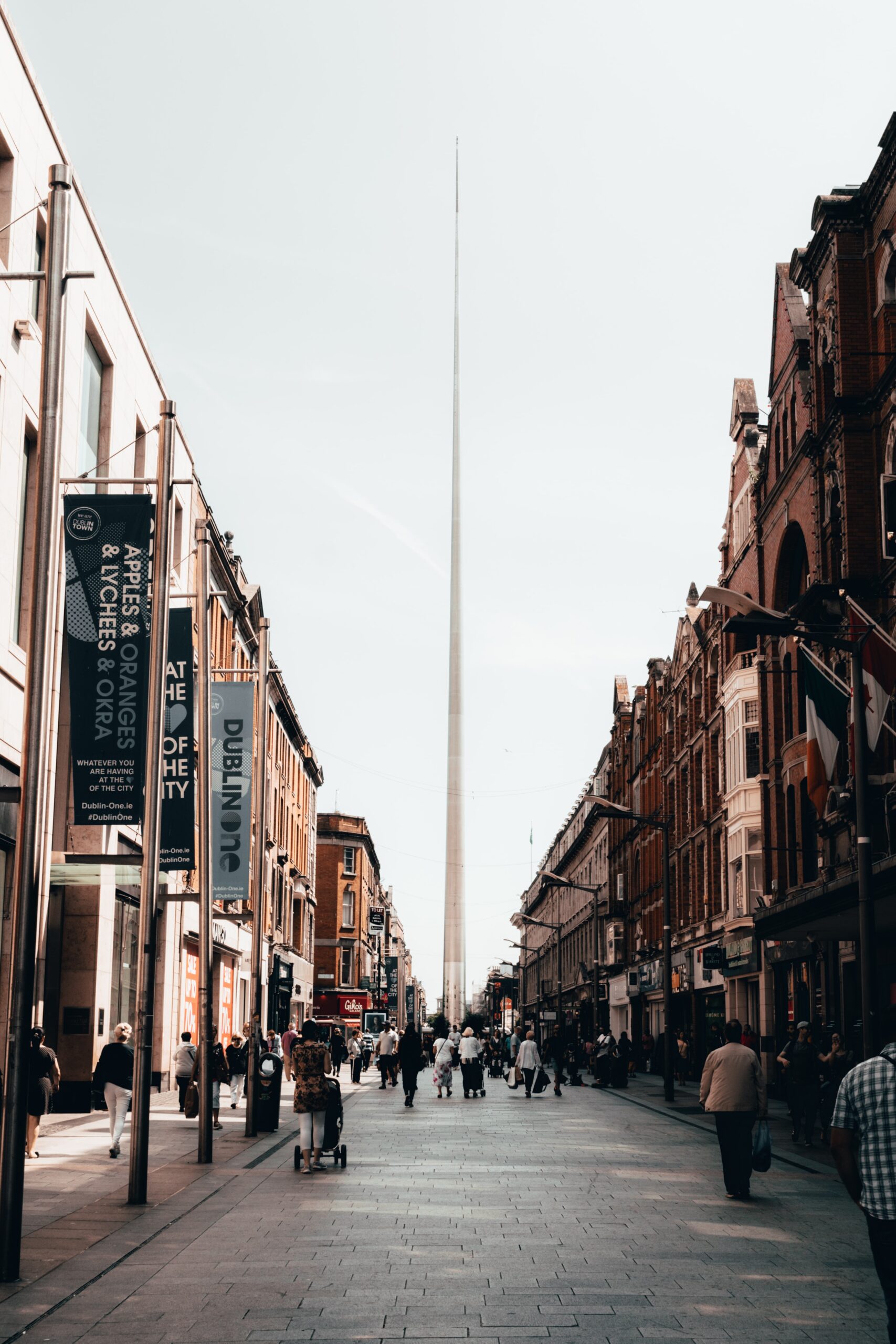 The Spire in Dublin, which is part of the Ireland Travel Guide