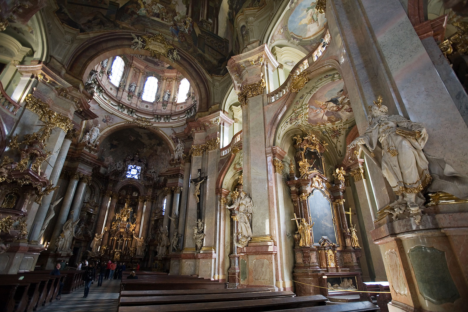 the church of st. nicholas prague