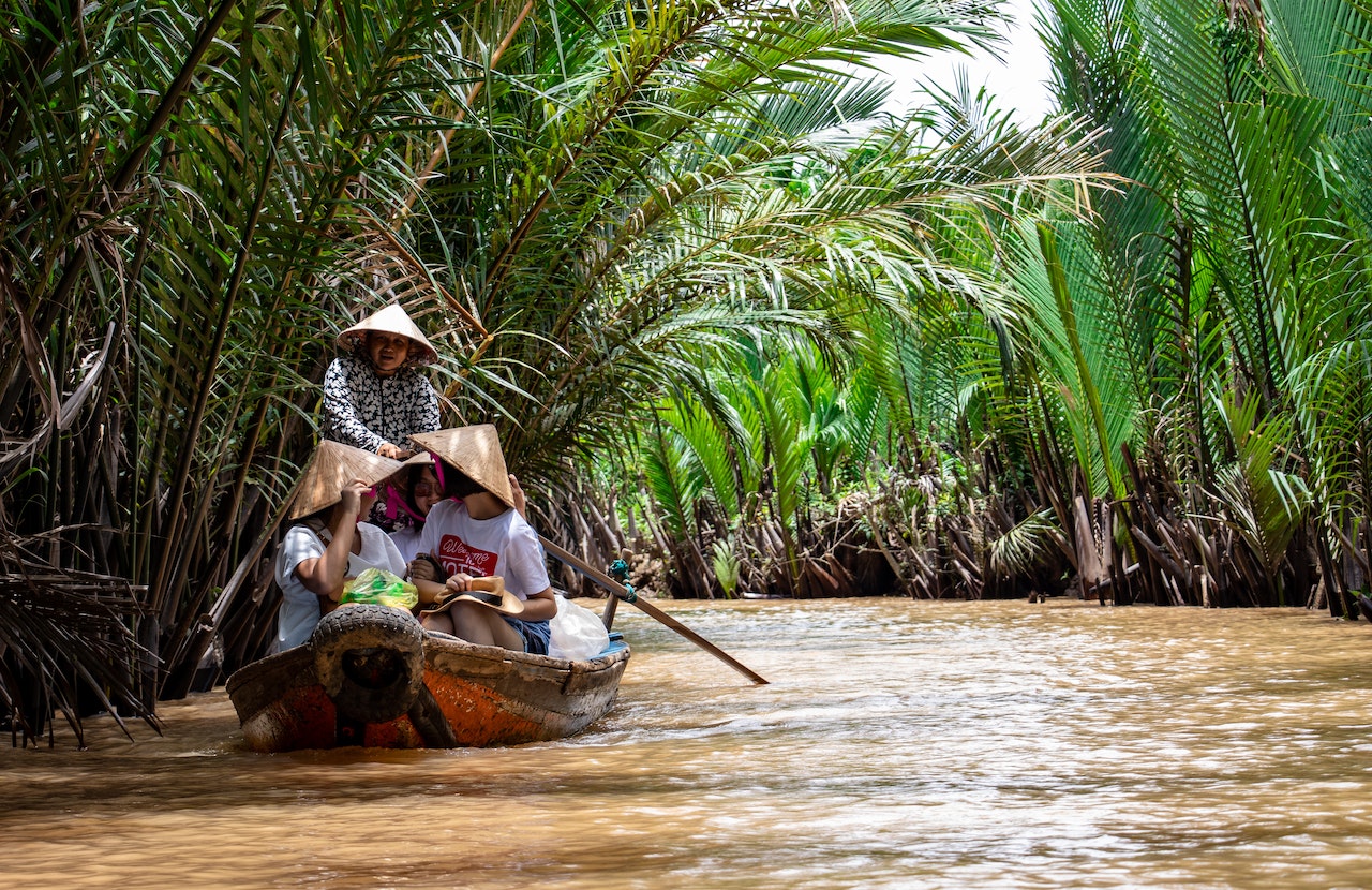 Canoe along Mekong Delta and immerse in local experience in Saigon things to do in ho chi minh
