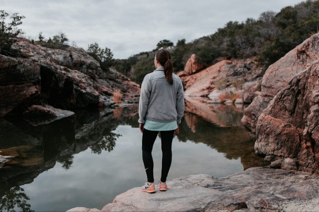 Jacob's Well in Texas, eines der gruseligsten Gewässer der Welt.