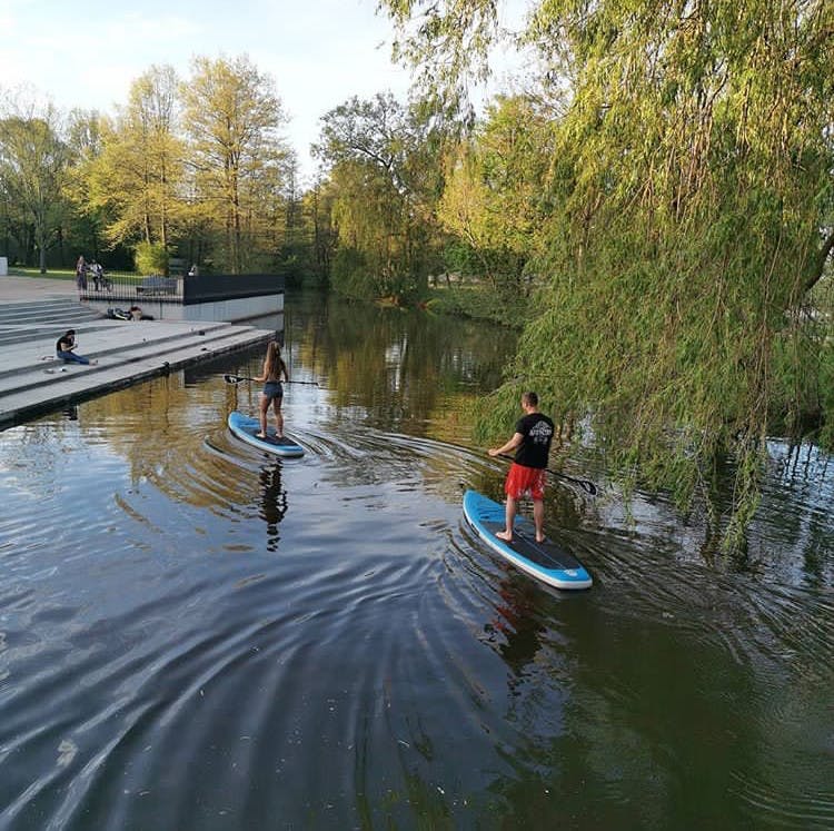 best standup paddle boarding spots in germany Hamburg